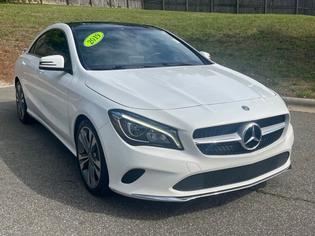 White 2019 Mercedes-Benz CLA 250 FWD Coupe Front-Wheel Drive Automatic