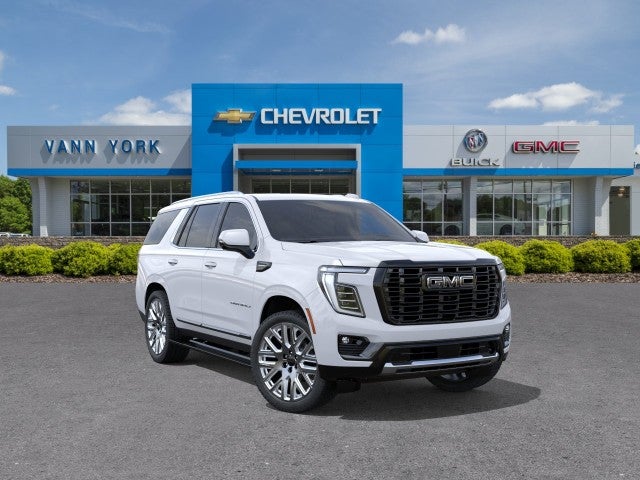 Glacier White Tricoat 2026 GMC Yukon SUV / Crossover Four-Wheel Drive Automatic
