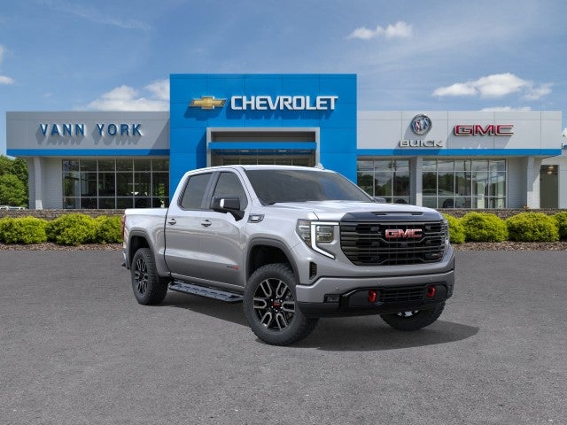 Sterling Metallic 2026 GMC Sierra 1500 AT4 Crew Cab 4WD Pickup Truck Four-Wheel Drive Automatic