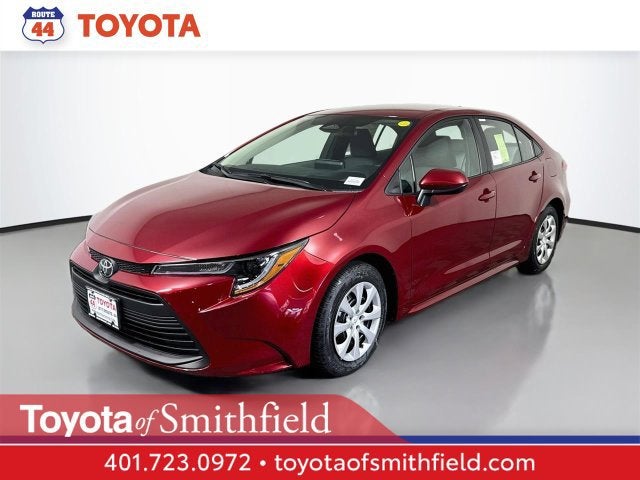 Red (Ruby Flare Pearl [Extra_Cost_Color]) 2026 Toyota Corolla Sedan Front-Wheel Drive Continuously Variable Transmission