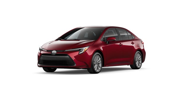 Red (Ruby Flare Pearl [Extra_Cost_Color]) 2026 Toyota Corolla Hybrid Sedan Front-Wheel Drive Continuously Variable Transmission