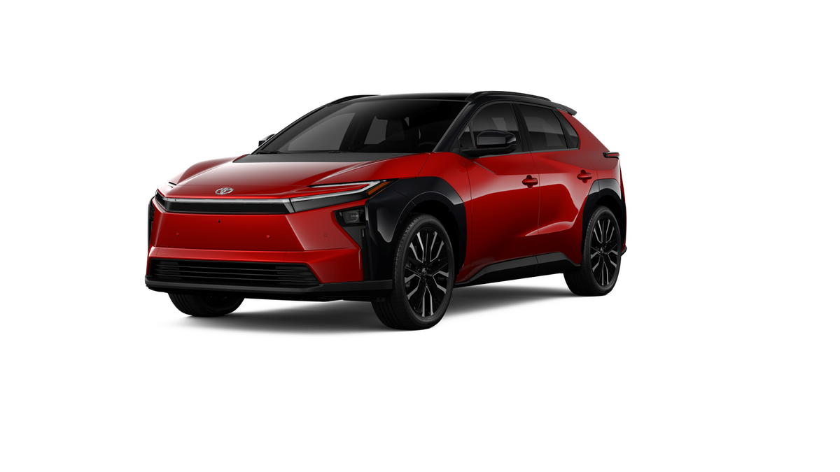 Supersonic Red With Midnight Black Metallic Roof [ 2026 Toyota bZ SUV / Crossover All-Wheel Drive 1-Speed Automatic