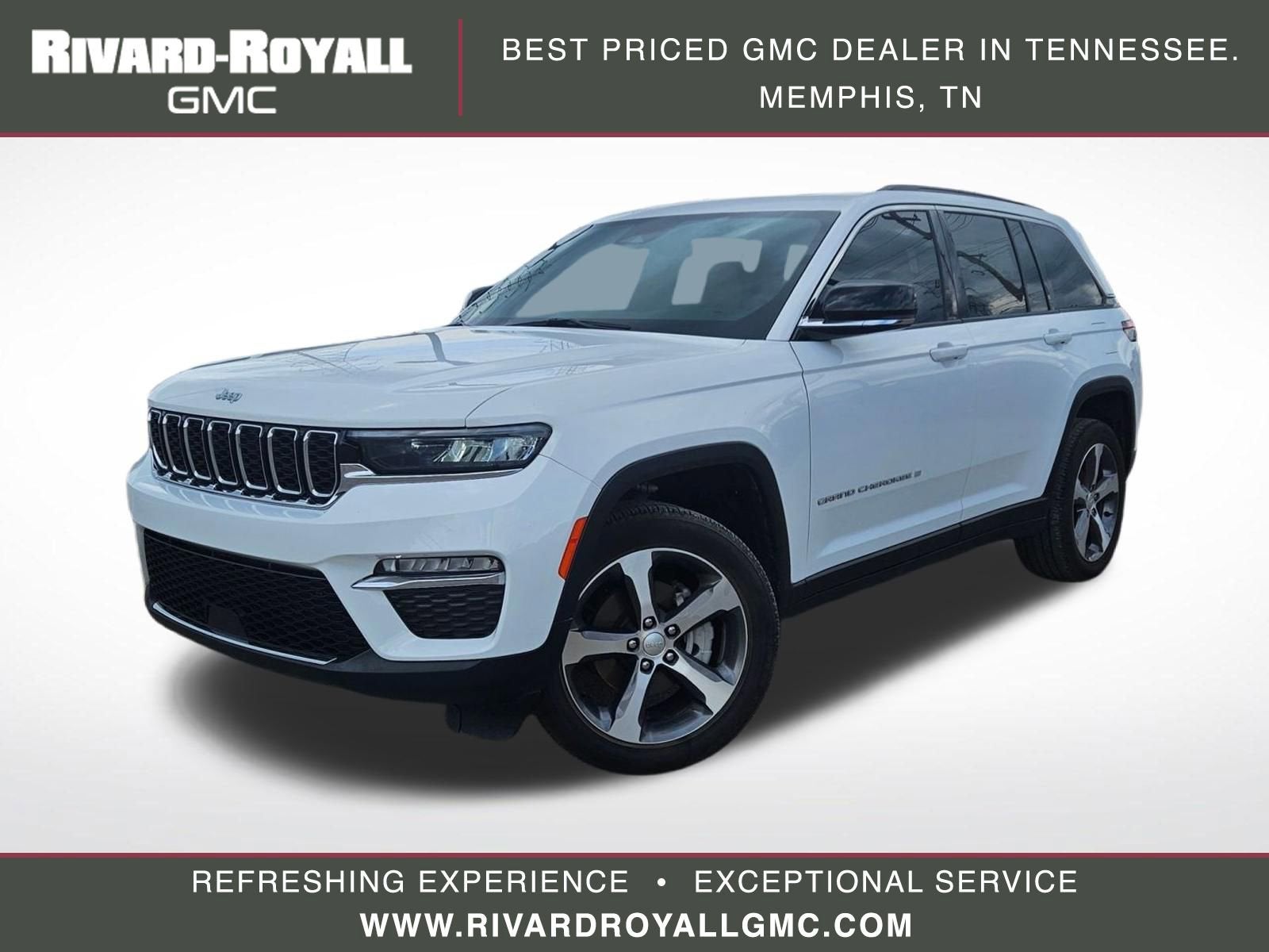 White 2024 Jeep Grand Cherokee Limited 4WD SUV / Crossover Four-Wheel Drive 8-Speed Automatic