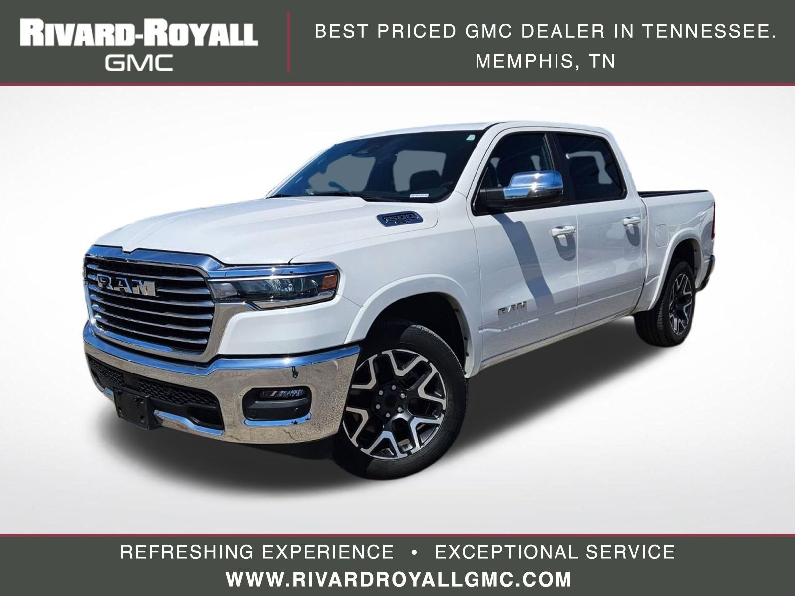  2025 RAM 1500 Laramie Crew Cab 4WD Pickup Truck Four-Wheel Drive Automatic