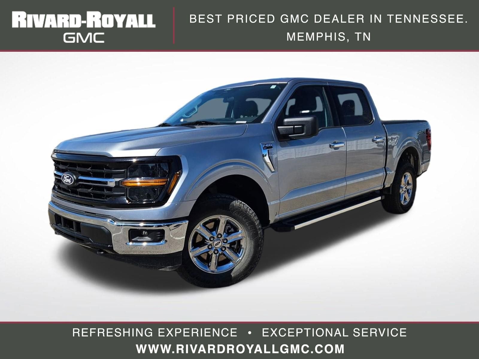  2025 Ford F-150 XLT SuperCrew 4WD Pickup Truck Four-Wheel Drive Automatic