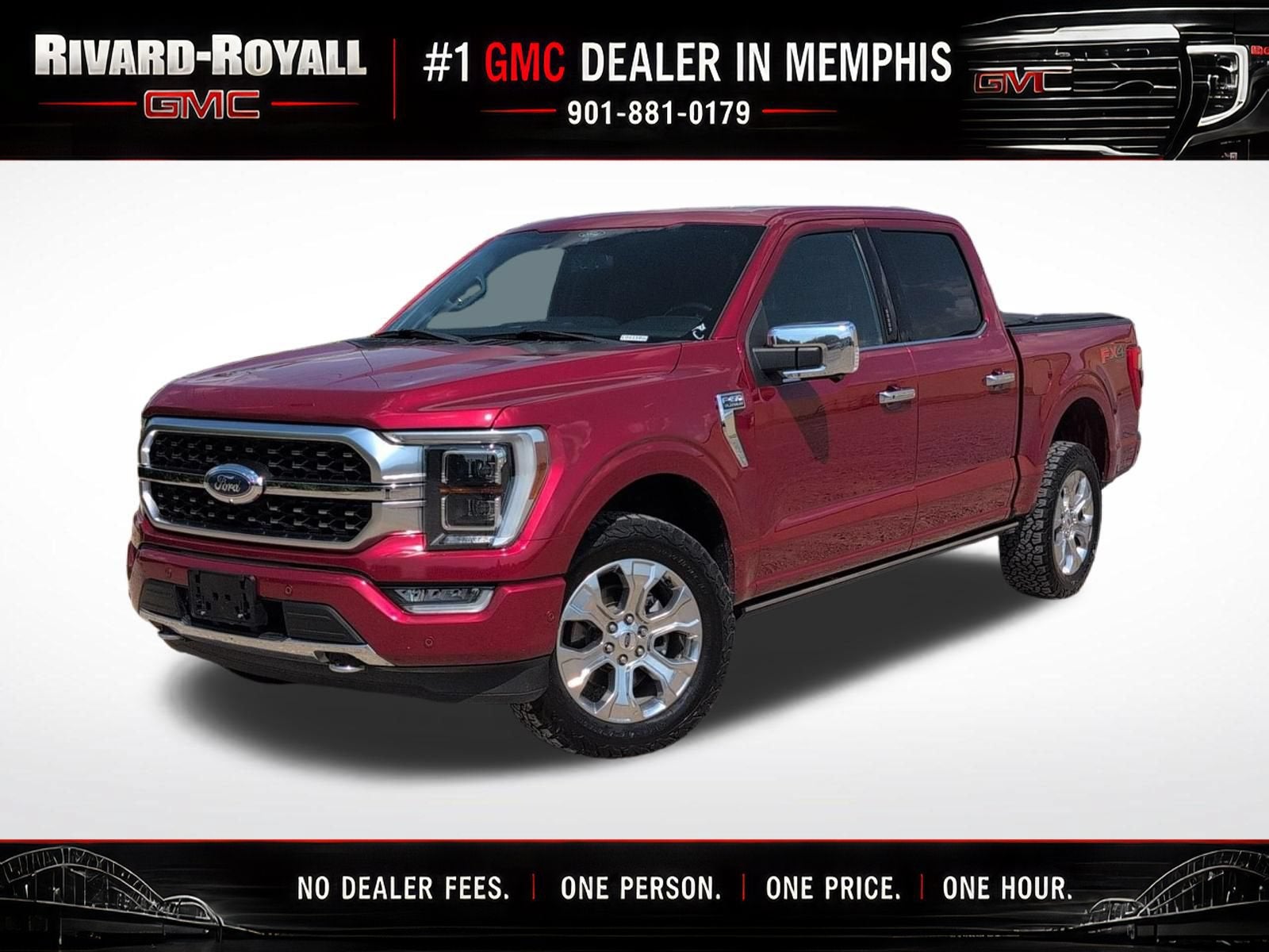 2022 Ford F-150 Rojo Camioneta Todo terreno 