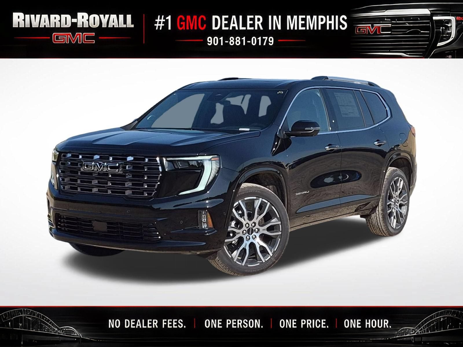 Black (Ebony Twilight Metallic) 2027 GMC Acadia SUV / Crossover Four-Wheel Drive Automatic
