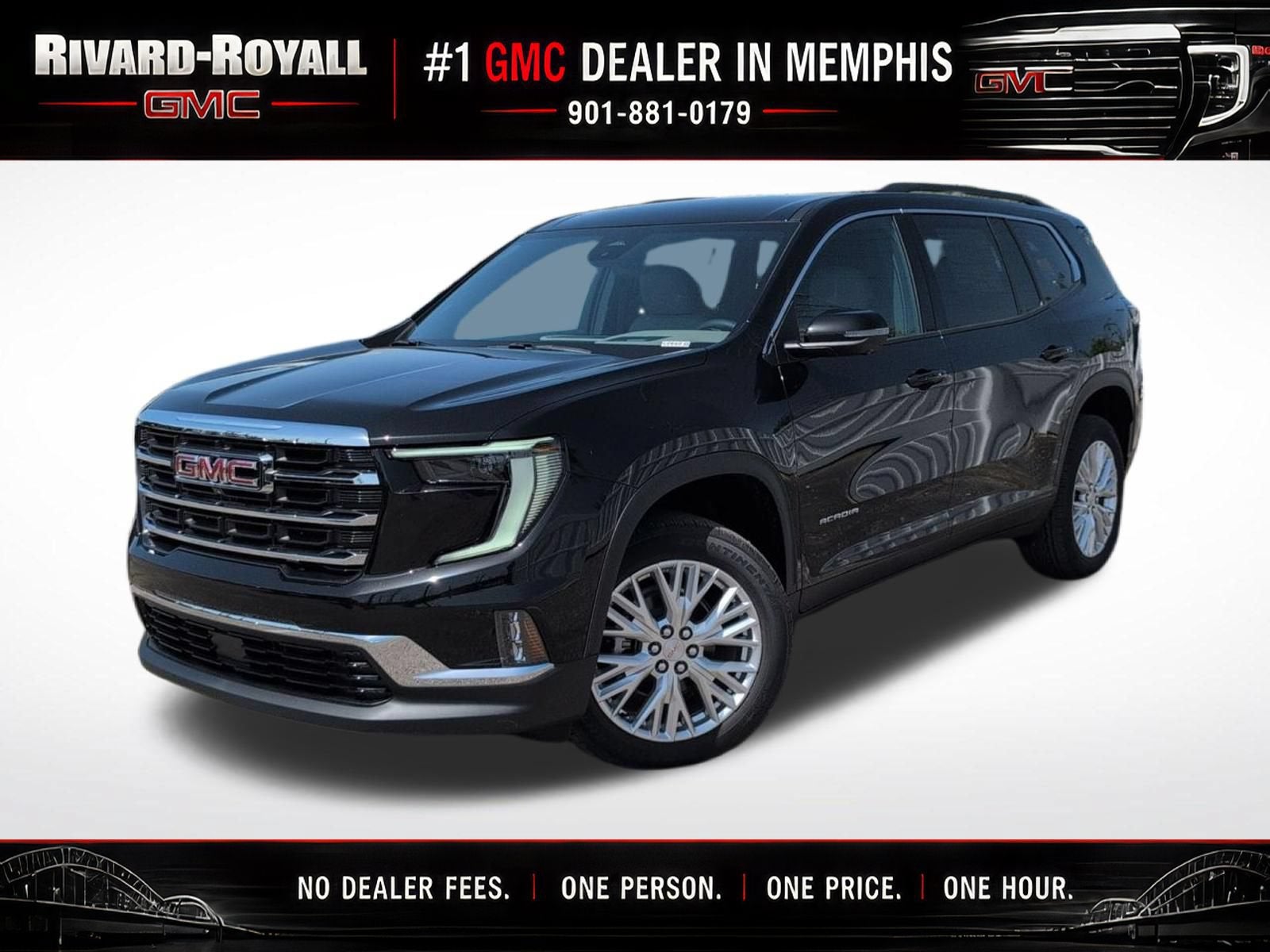 Black (Ebony Twilight Metallic) 2026 GMC Acadia SUV / Crossover Front-Wheel Drive Automatic