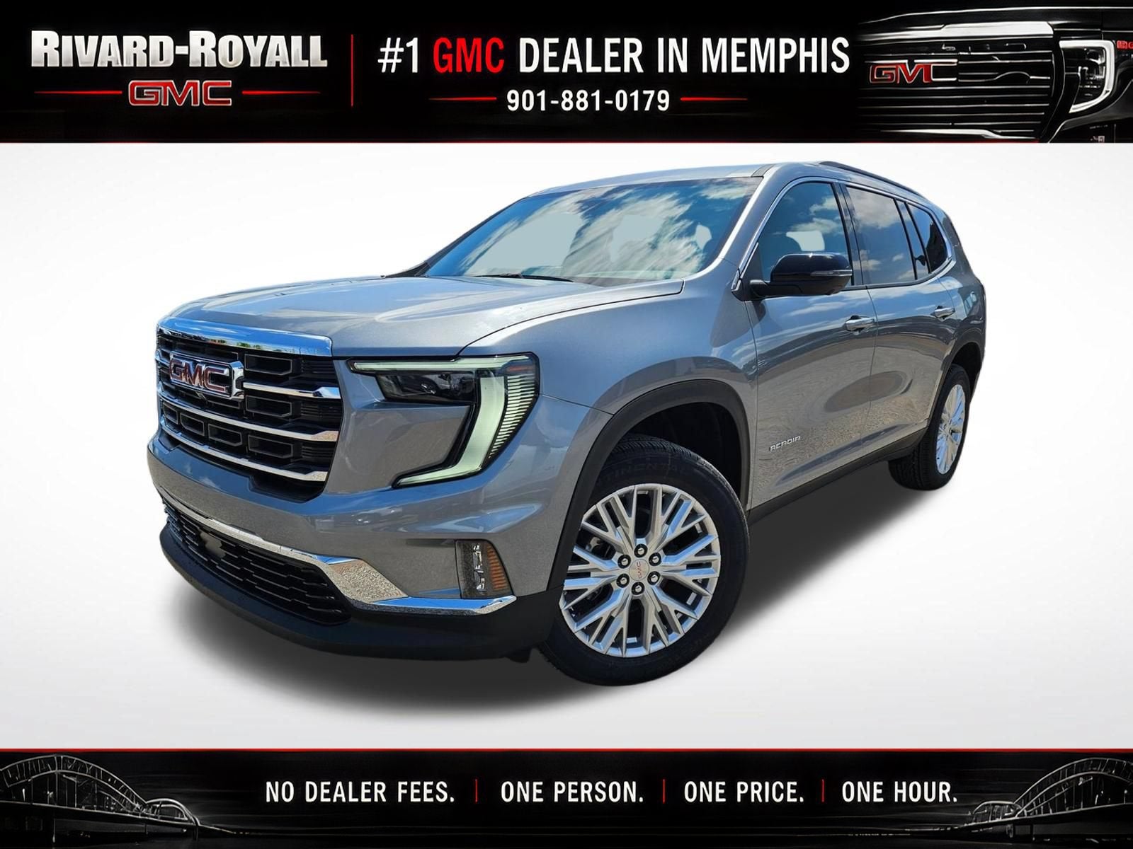Sterling Metallic 2026 GMC Acadia SUV / Crossover Front-Wheel Drive Automatic