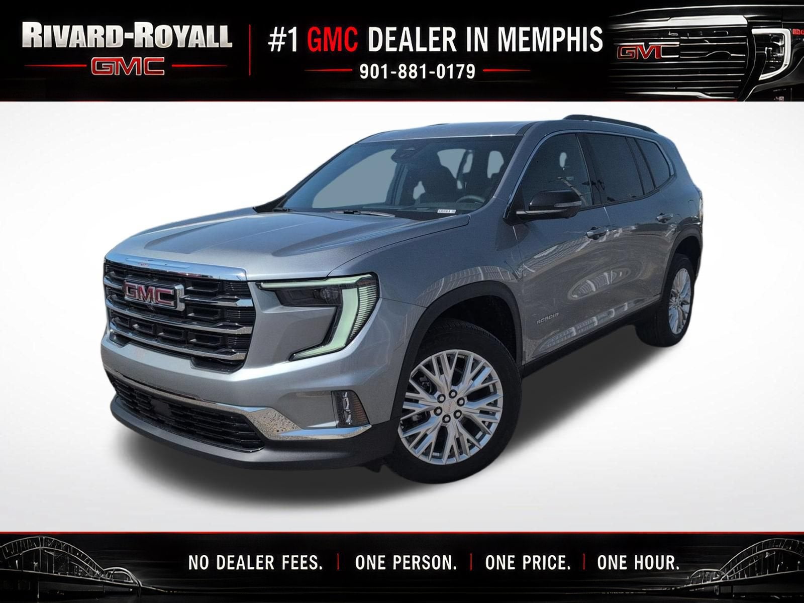 Sterling Metallic 2026 GMC Acadia SUV / Crossover Front-Wheel Drive Automatic