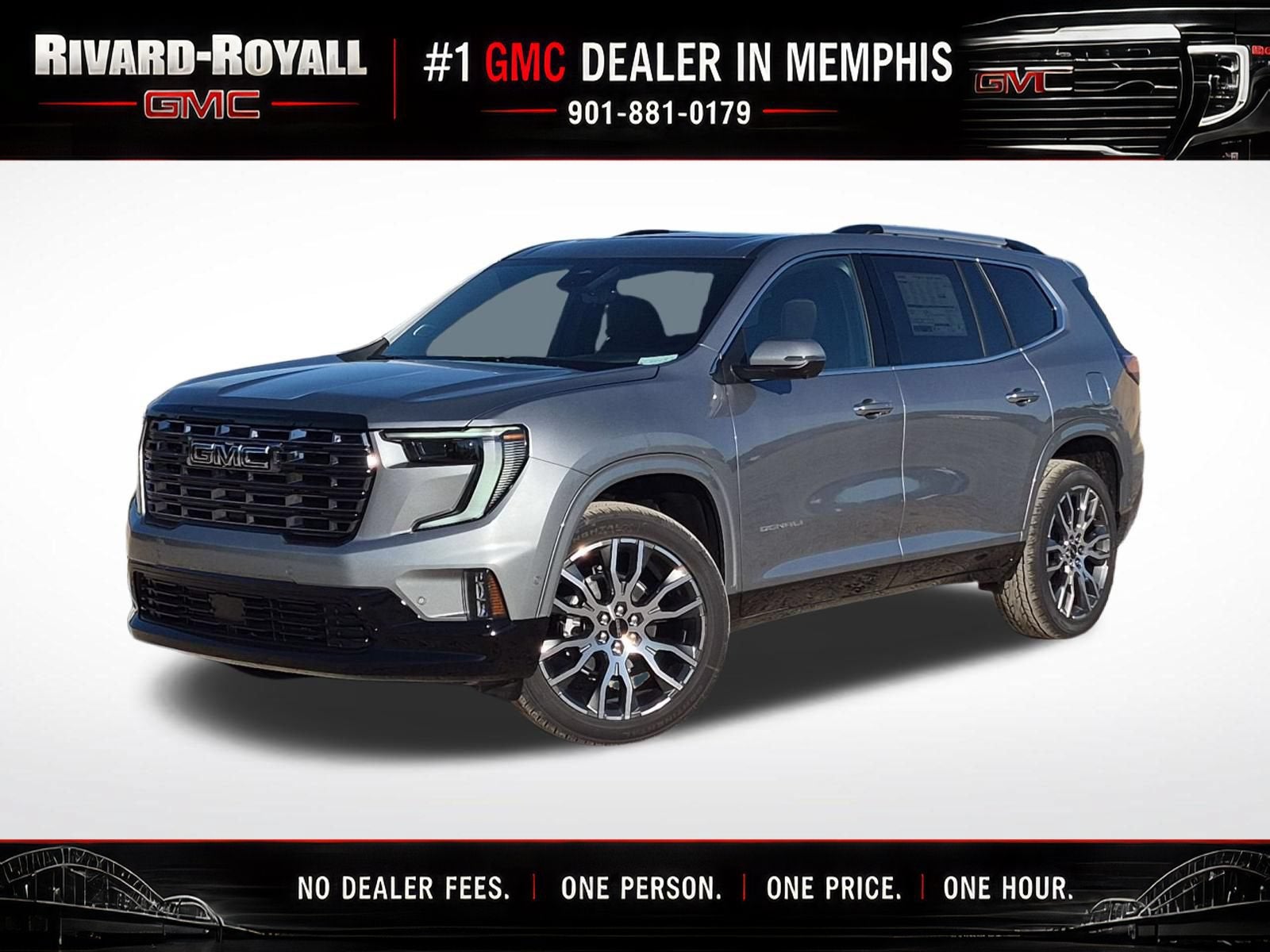 Sterling Metallic 2027 GMC Acadia SUV / Crossover Front-Wheel Drive Automatic