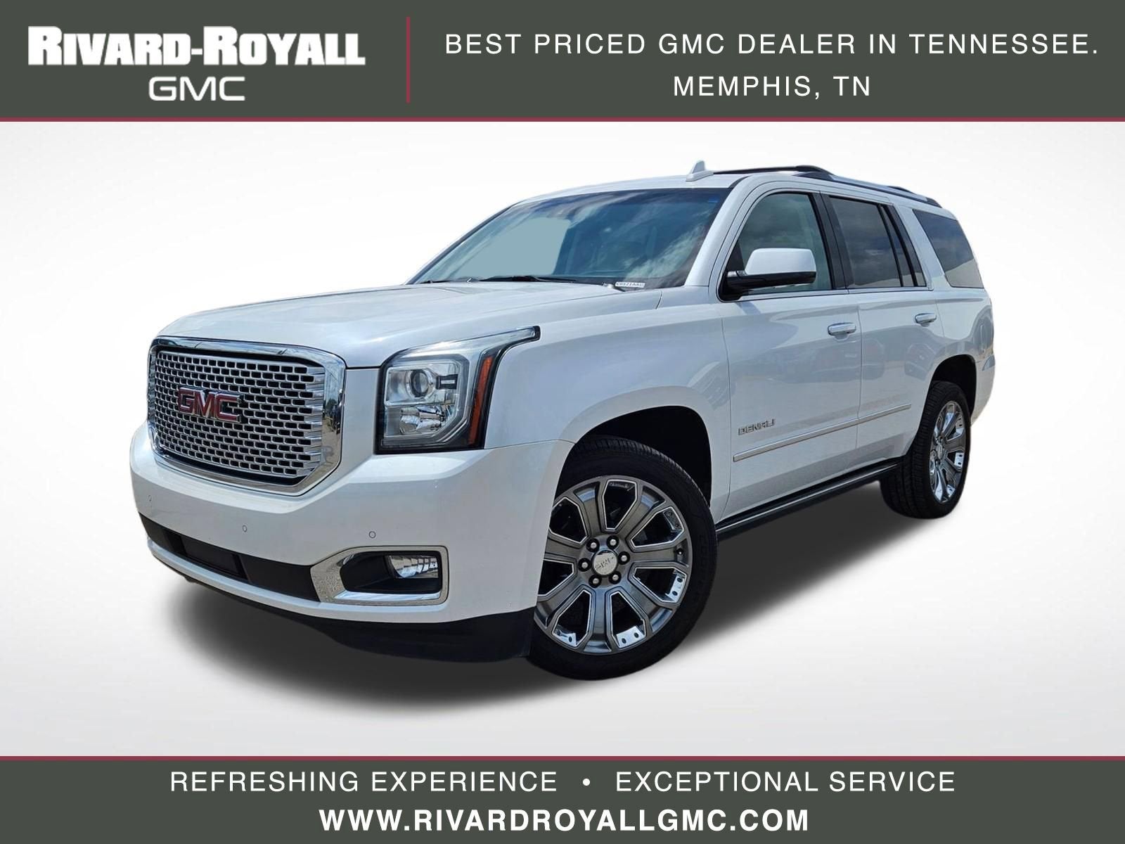 White Frost Tricoat 2016 GMC Yukon SUV / Crossover 4X2 Automatic