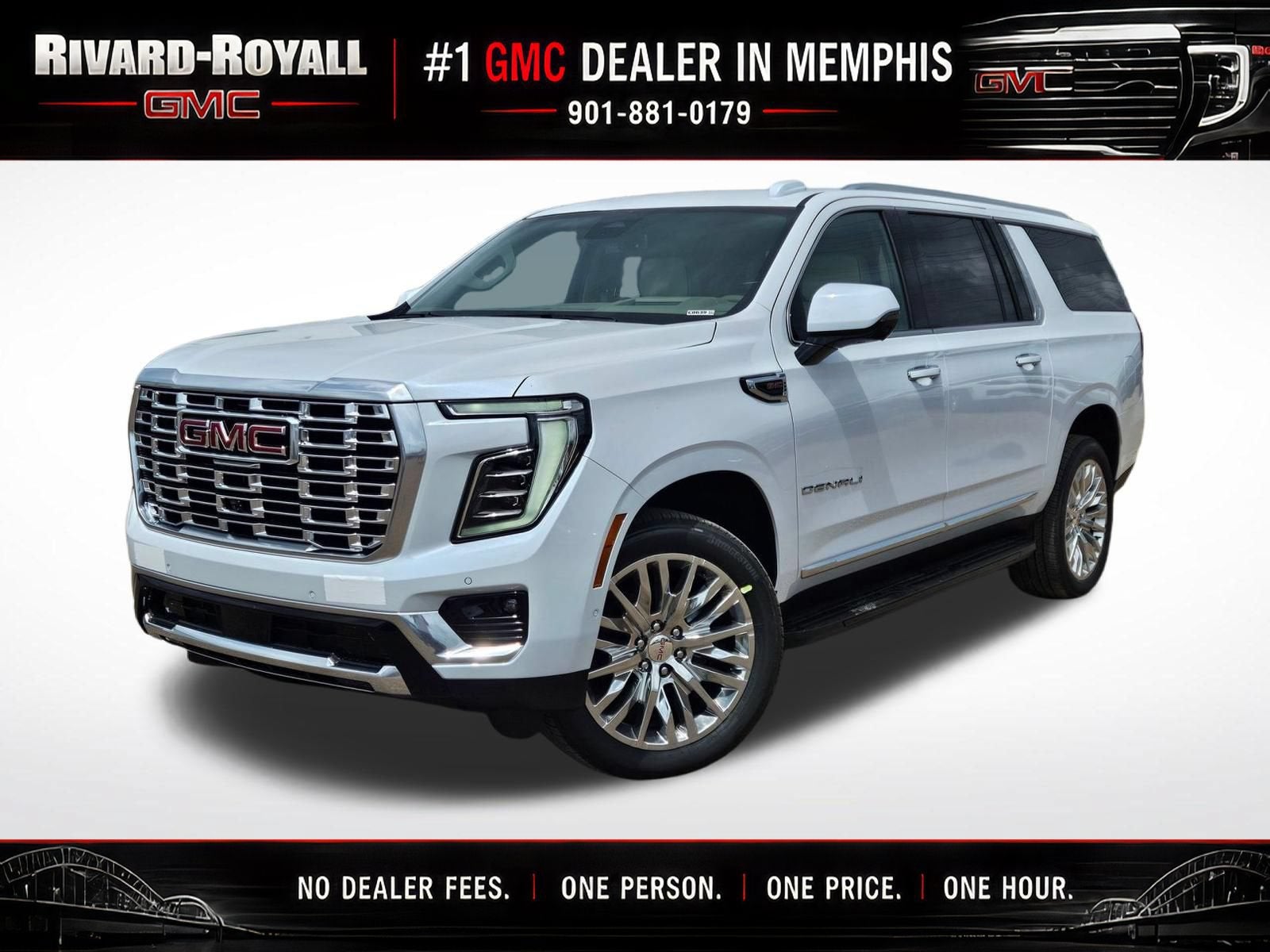 Glacier White Tricoat 2026 GMC Yukon XL SUV / Crossover 4X2 Automatic