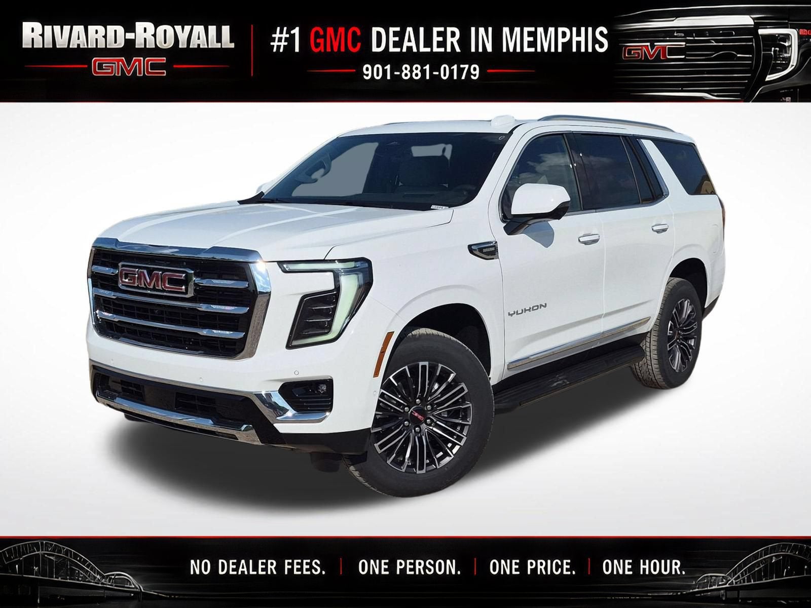 Summit White 2026 GMC Yukon SUV / Crossover Four-Wheel Drive Automatic