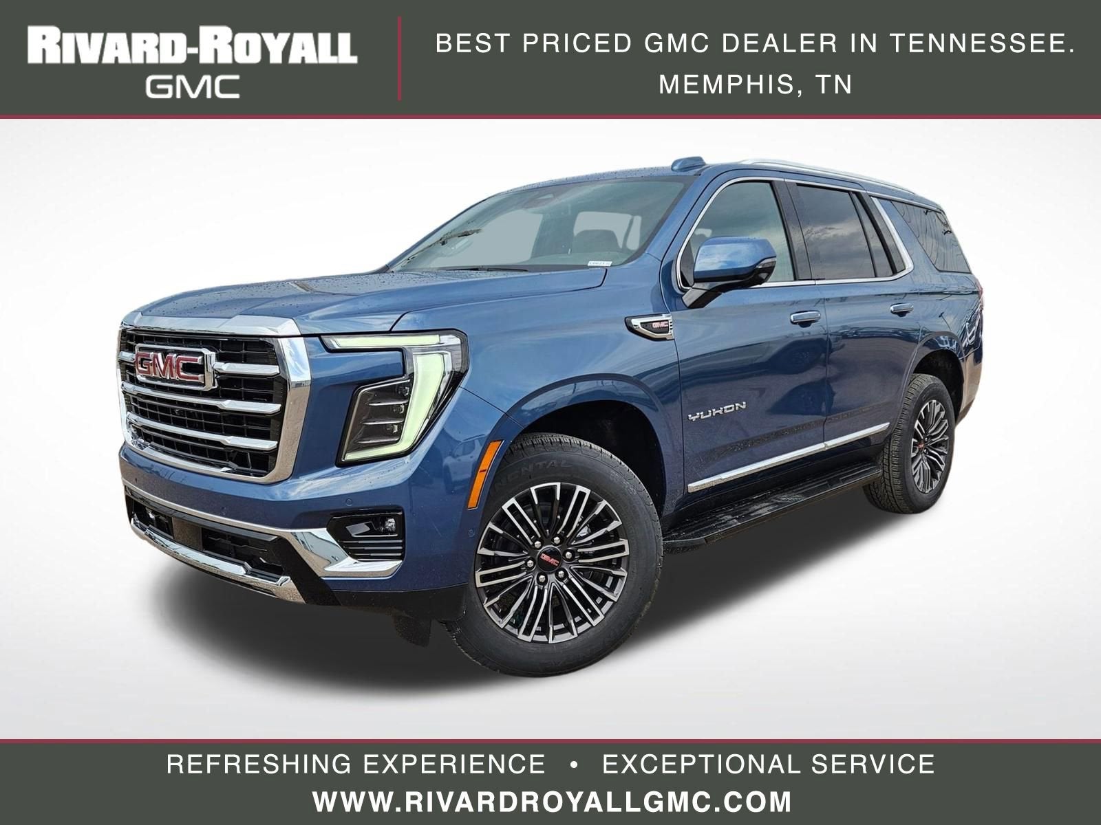 Downpour Metallic 2026 GMC Yukon Elevation 4WD SUV / Crossover Four-Wheel Drive Automatic