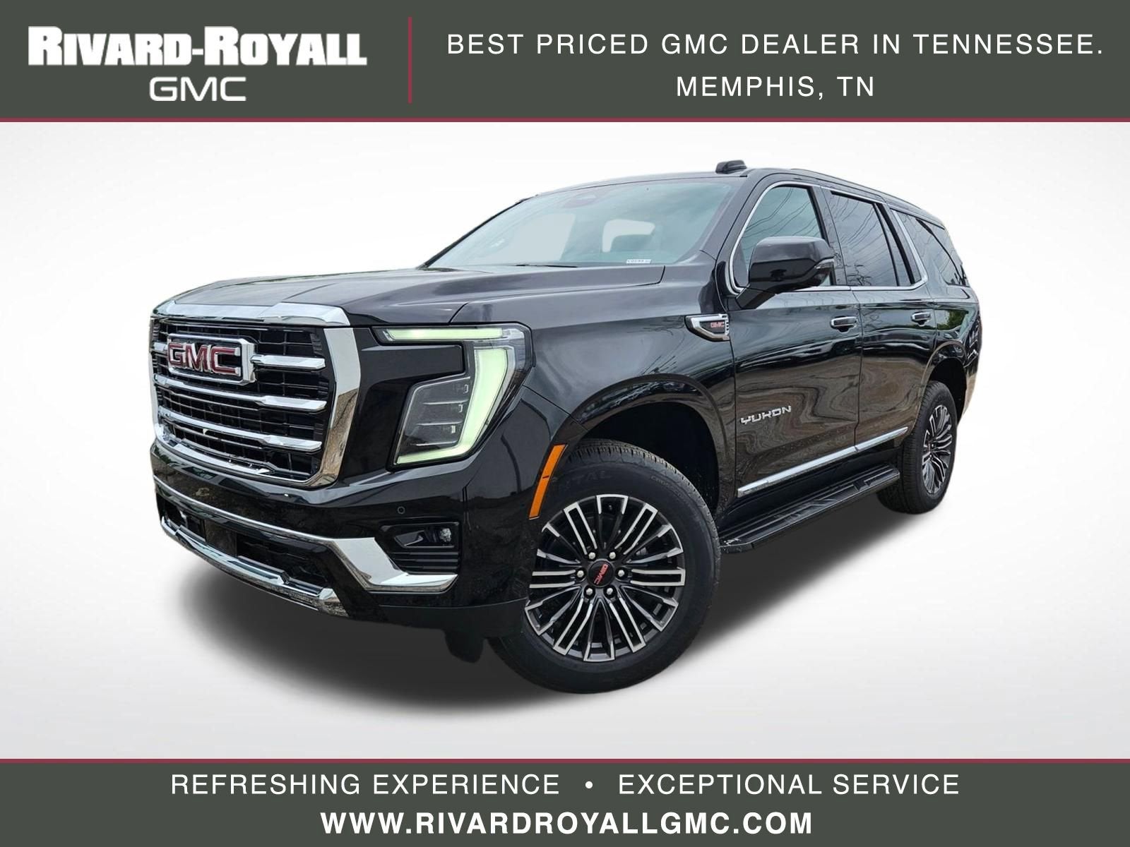 Onyx Black 2026 GMC Yukon Elevation 4WD SUV / Crossover Four-Wheel Drive Automatic