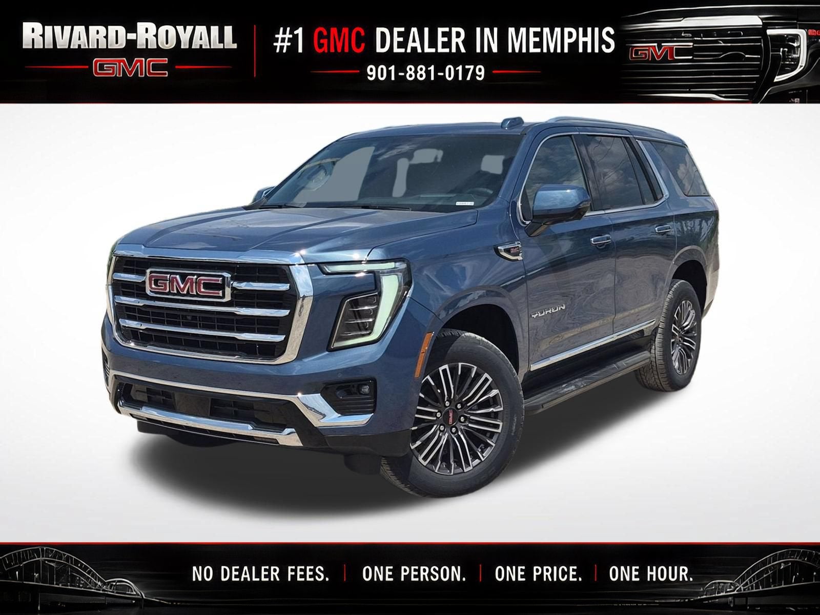 Downpour Metallic 2026 GMC Yukon SUV / Crossover Four-Wheel Drive Automatic