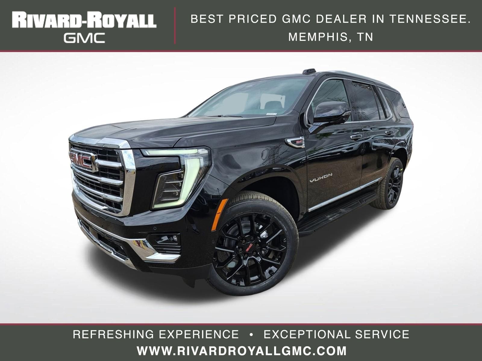 Onyx Black 2026 GMC Yukon Elevation 4WD SUV / Crossover Four-Wheel Drive Automatic