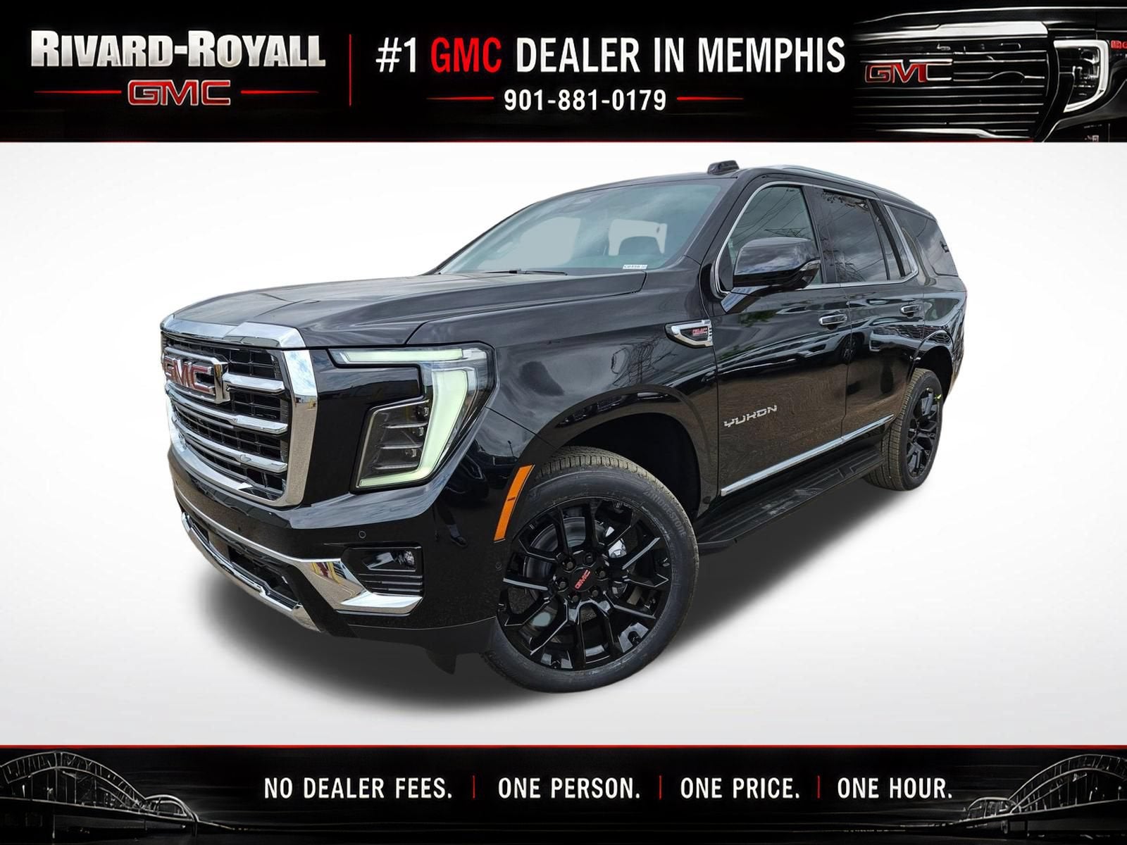 Onyx Black 2026 GMC Yukon SUV / Crossover Four-Wheel Drive Automatic