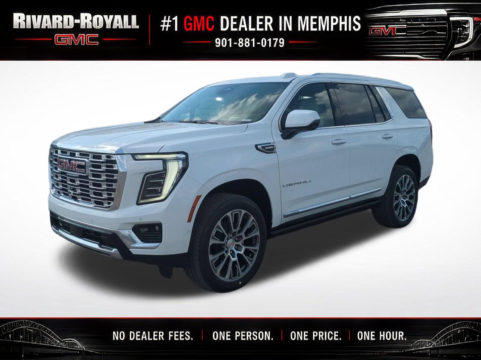 Summit White 2026 GMC Yukon SUV / Crossover Four-Wheel Drive Automatic