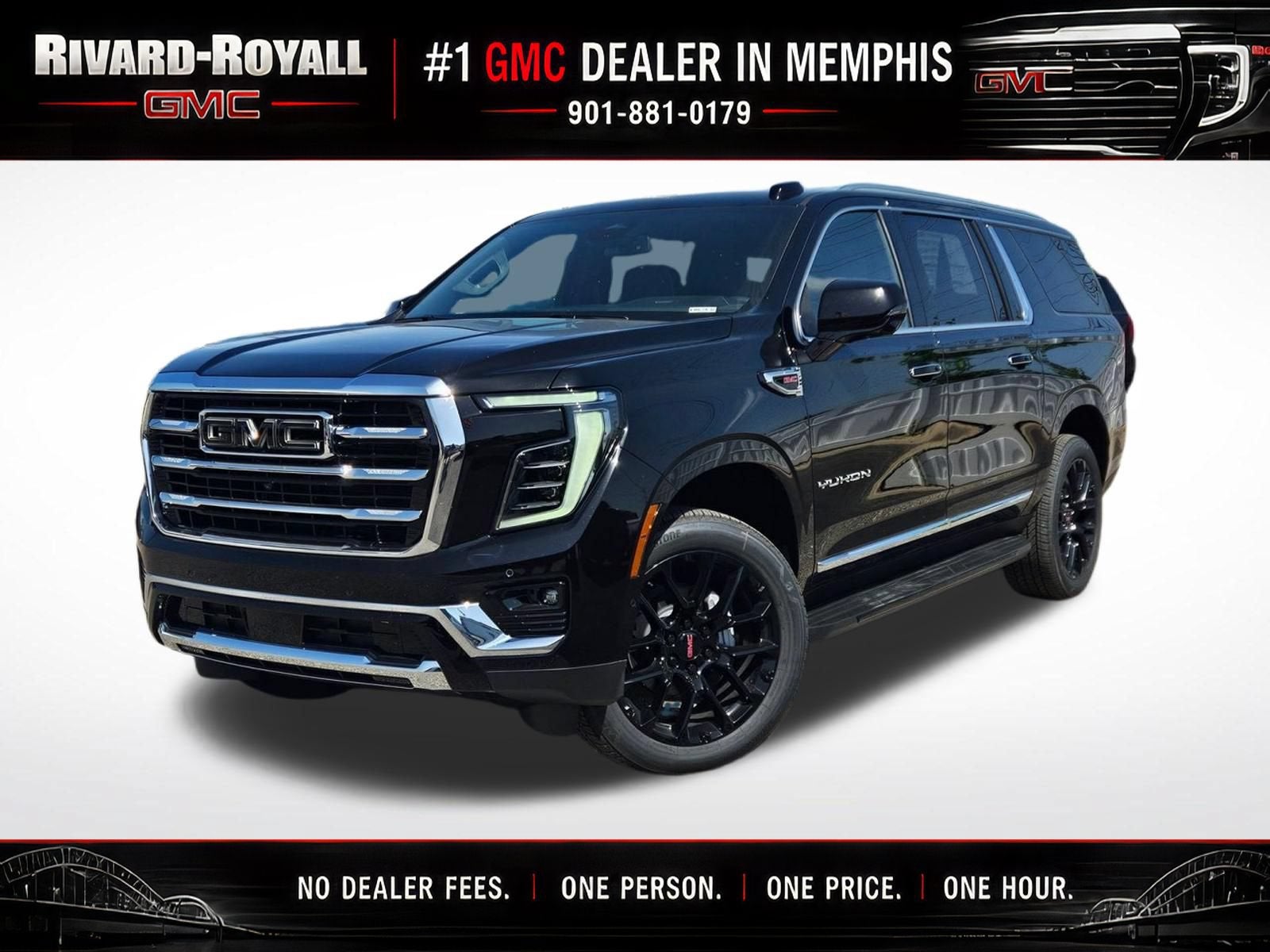 Onyx Black 2026 GMC Yukon XL SUV / Crossover Four-Wheel Drive Automatic