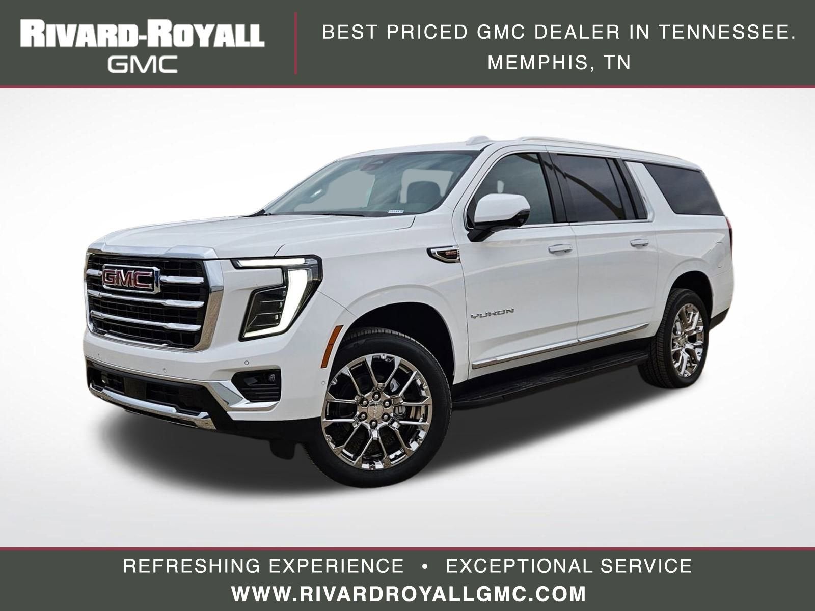 Summit White 2026 GMC Yukon XL Elevation 4WD SUV / Crossover Four-Wheel Drive Automatic
