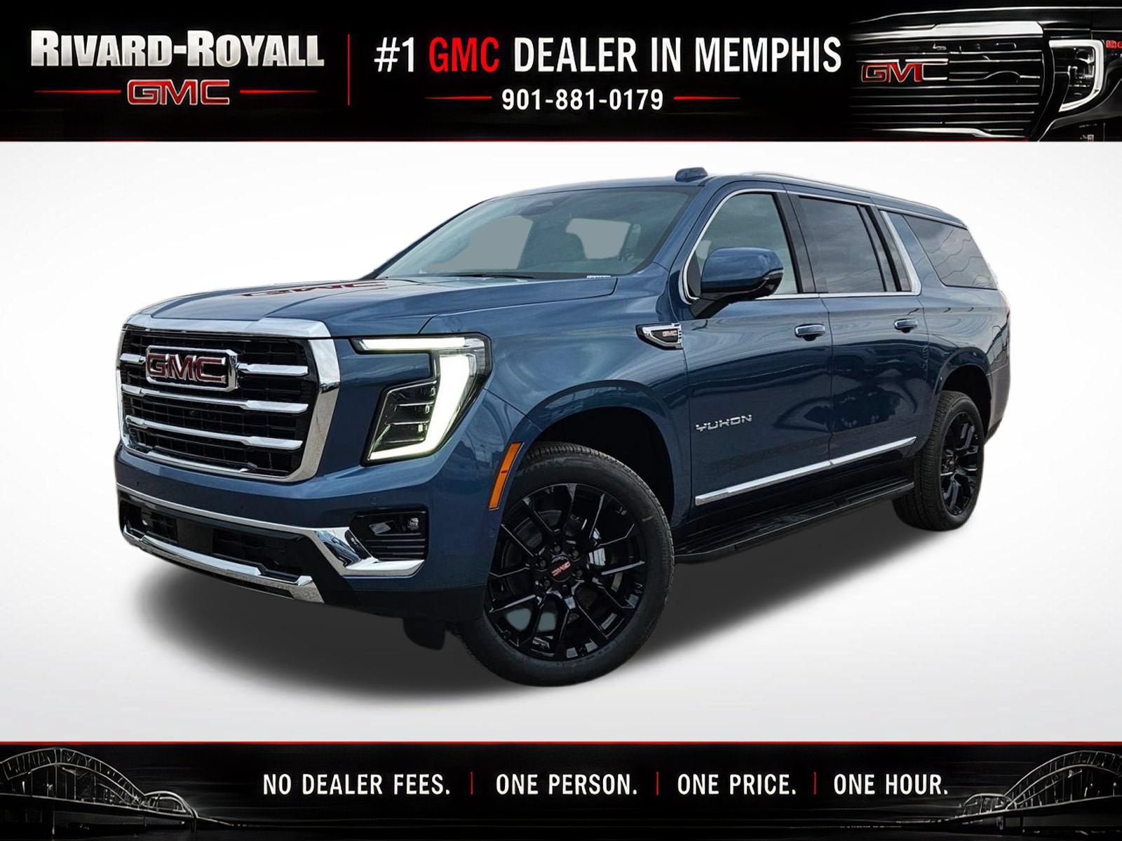 Downpour Metallic 2026 GMC Yukon XL SUV / Crossover Four-Wheel Drive Automatic
