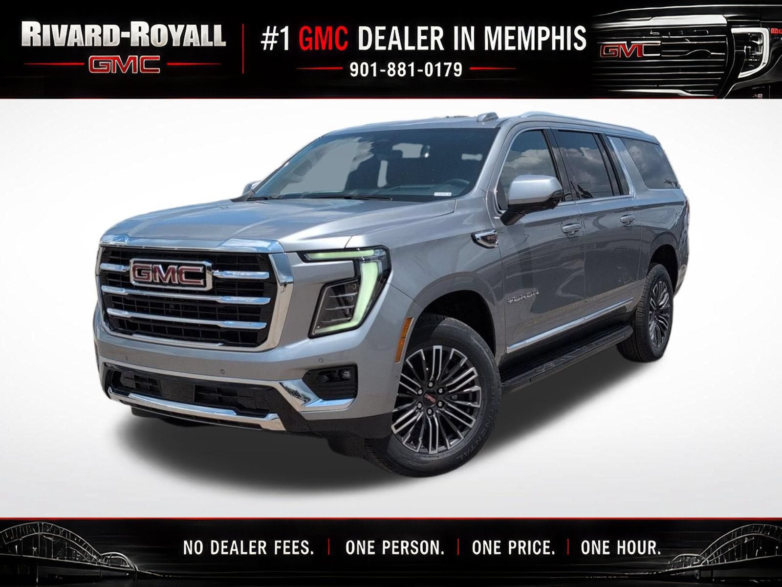 Sterling Metallic 2026 GMC Yukon XL SUV / Crossover Four-Wheel Drive Automatic