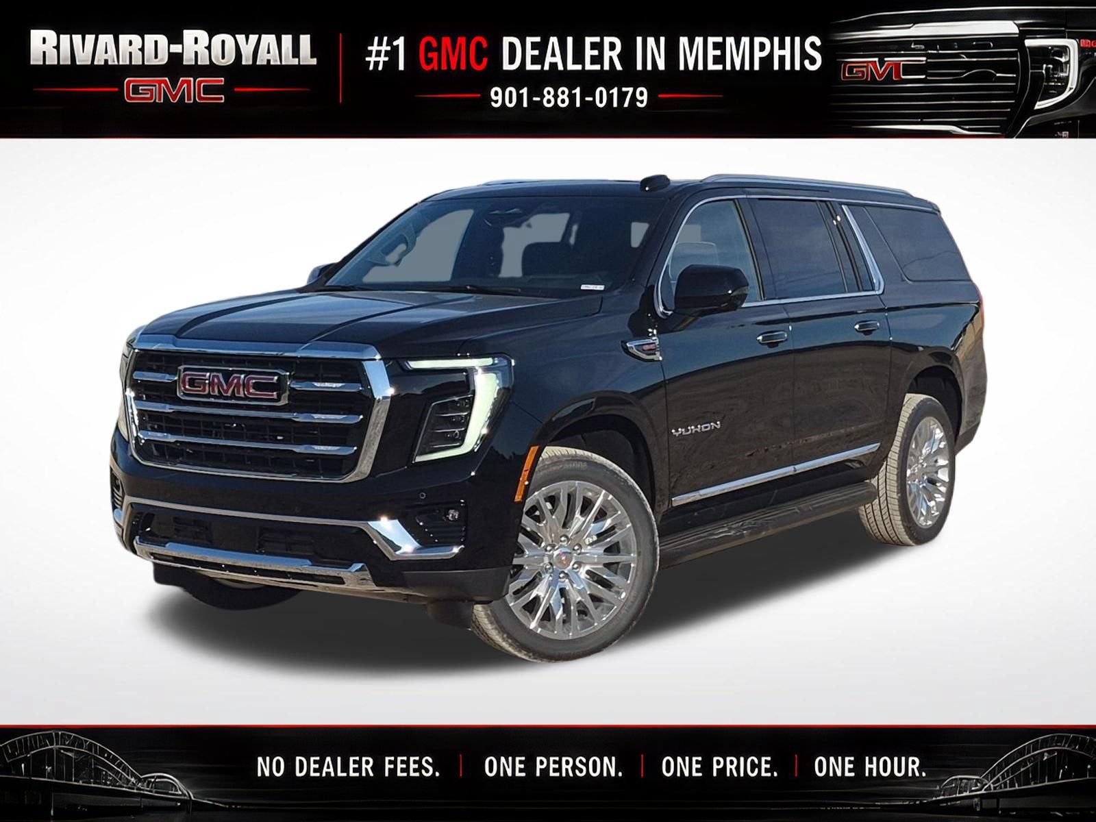 Onyx Black 2027 GMC Yukon XL SUV / Crossover Four-Wheel Drive Automatic