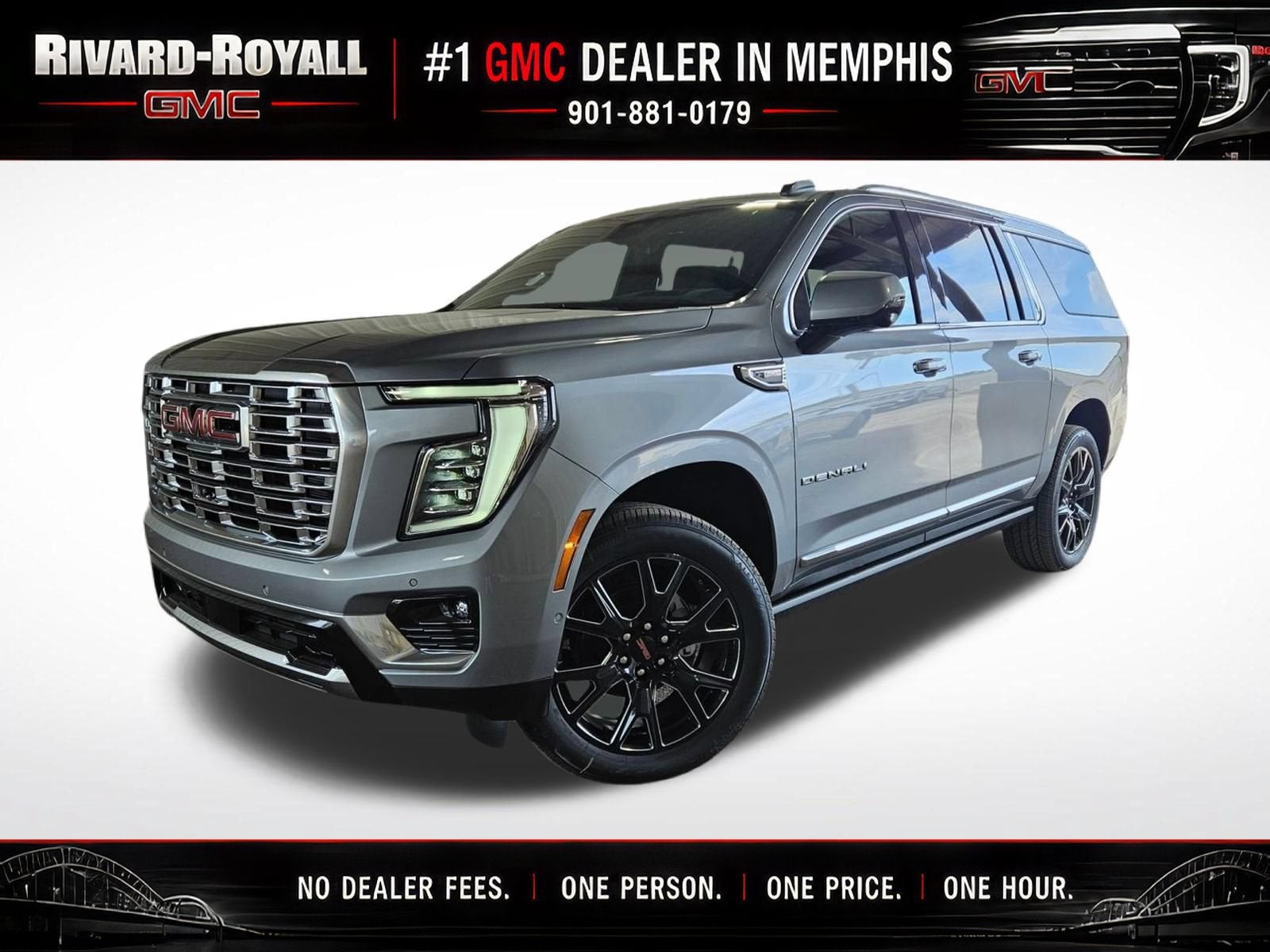 Sterling Metallic 2026 GMC Yukon XL SUV / Crossover Four-Wheel Drive Automatic