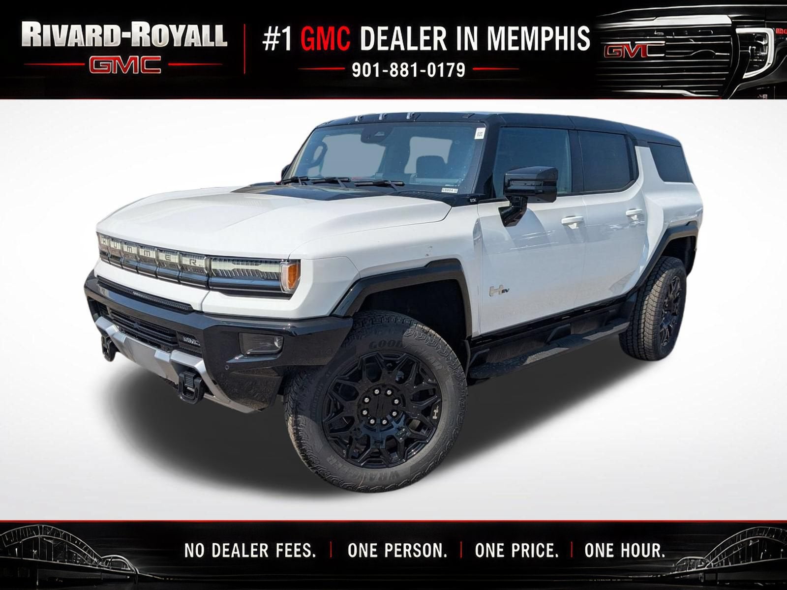 Interstellar White 2026 GMC Hummer EV SUV SUV / Crossover All-Wheel Drive Automatic