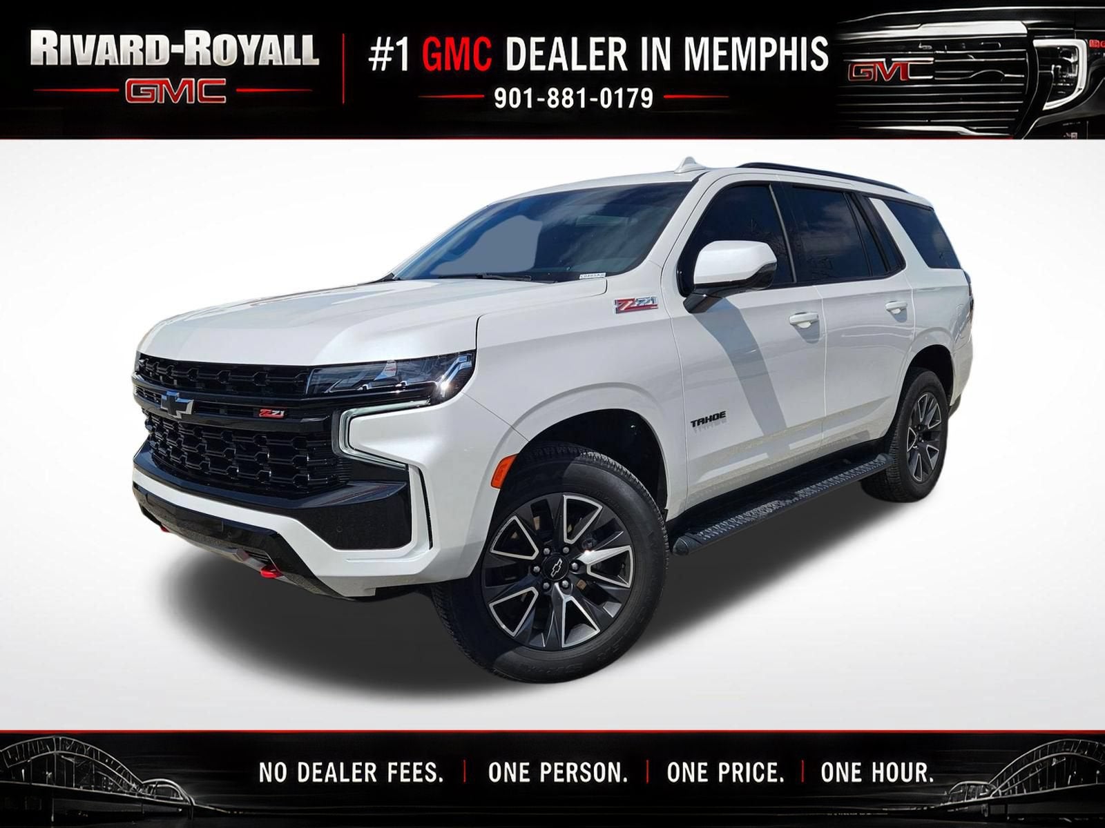 White (Iridescent Pearl Tricoat) 2023 Chevrolet Tahoe SUV / Crossover Four-Wheel Drive Automatic