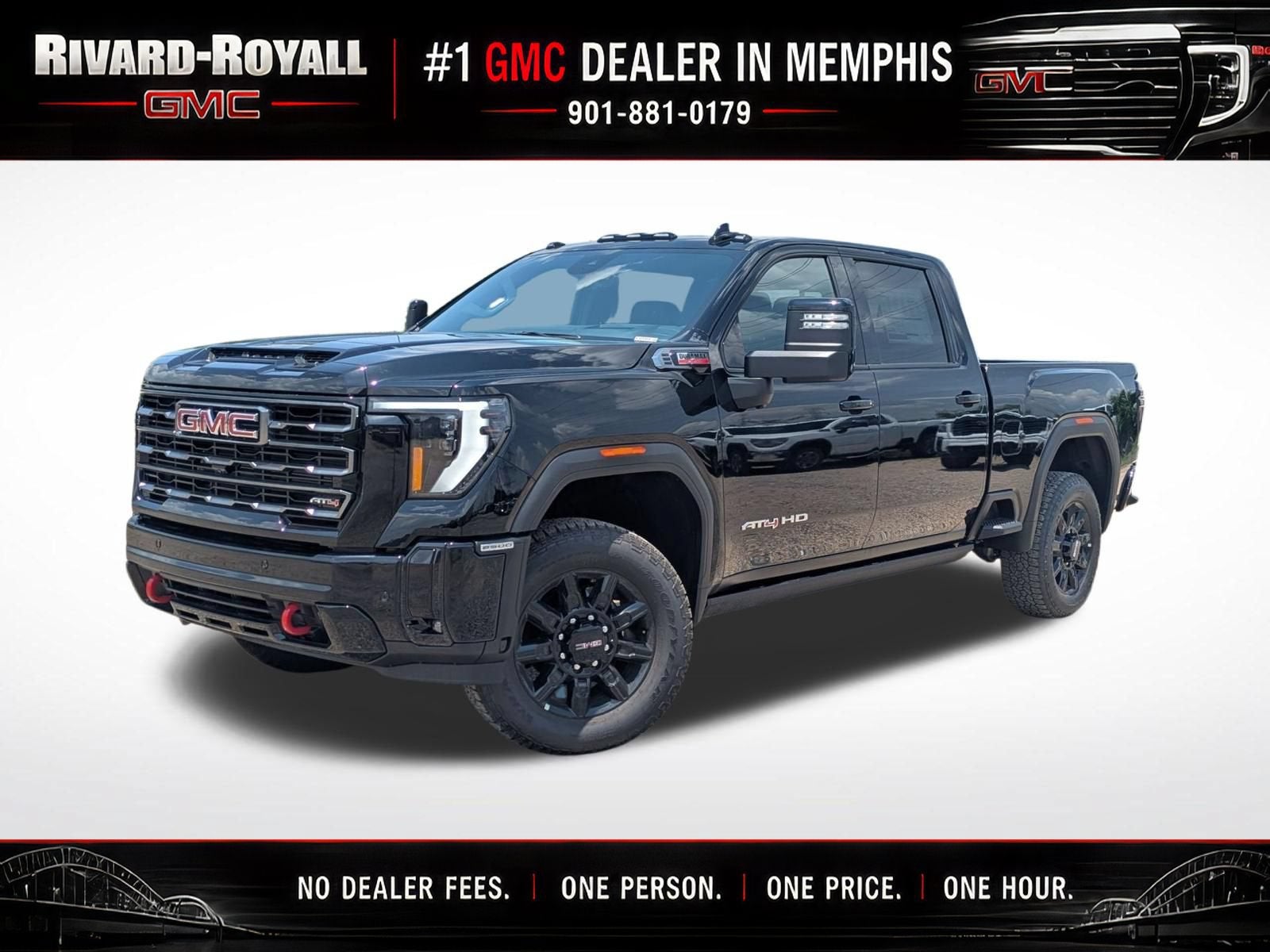 Onyx Black 2026 GMC Sierra 2500HD Pickup Truck Four-Wheel Drive Automatic