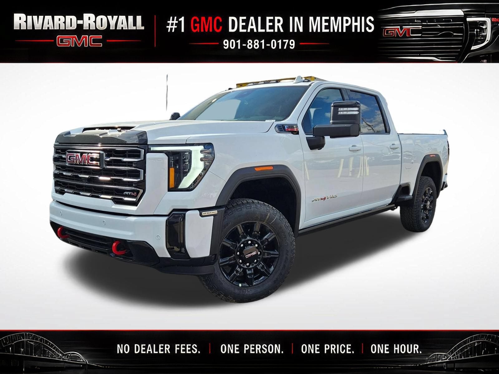 Summit White 2026 GMC Sierra 2500HD Pickup Truck Four-Wheel Drive Automatic