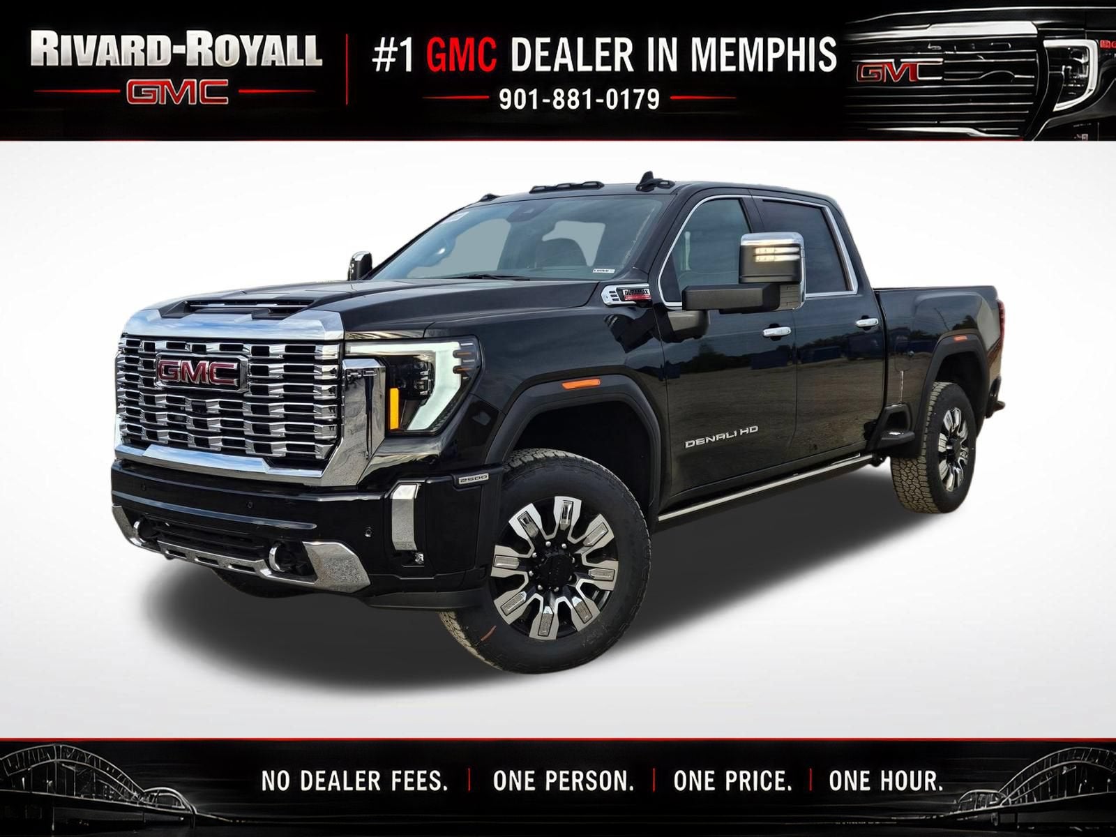 Onyx Black 2026 GMC Sierra 2500HD Pickup Truck Four-Wheel Drive Automatic