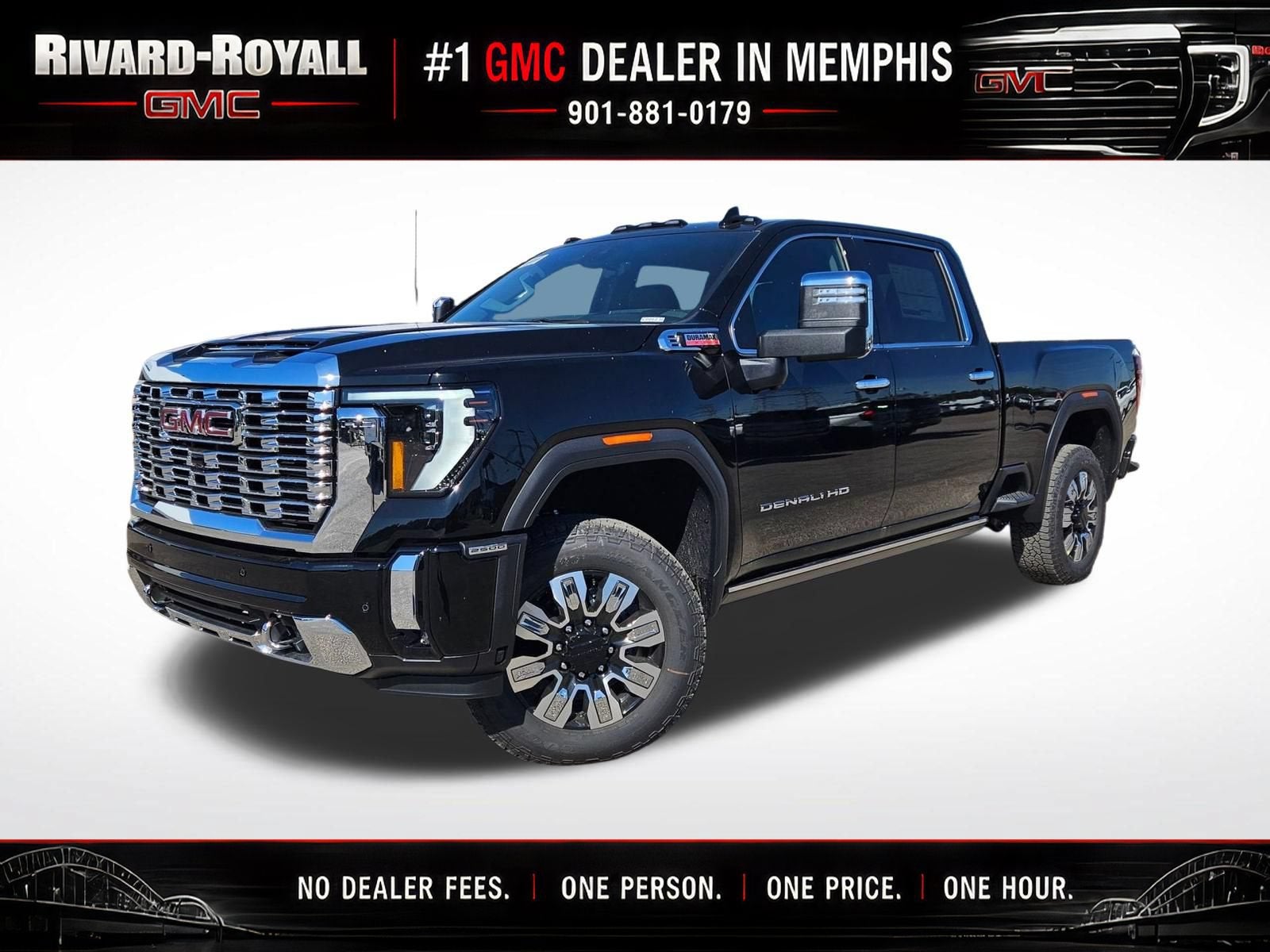 Onyx Black 2026 GMC Sierra 2500HD Pickup Truck Four-Wheel Drive Automatic