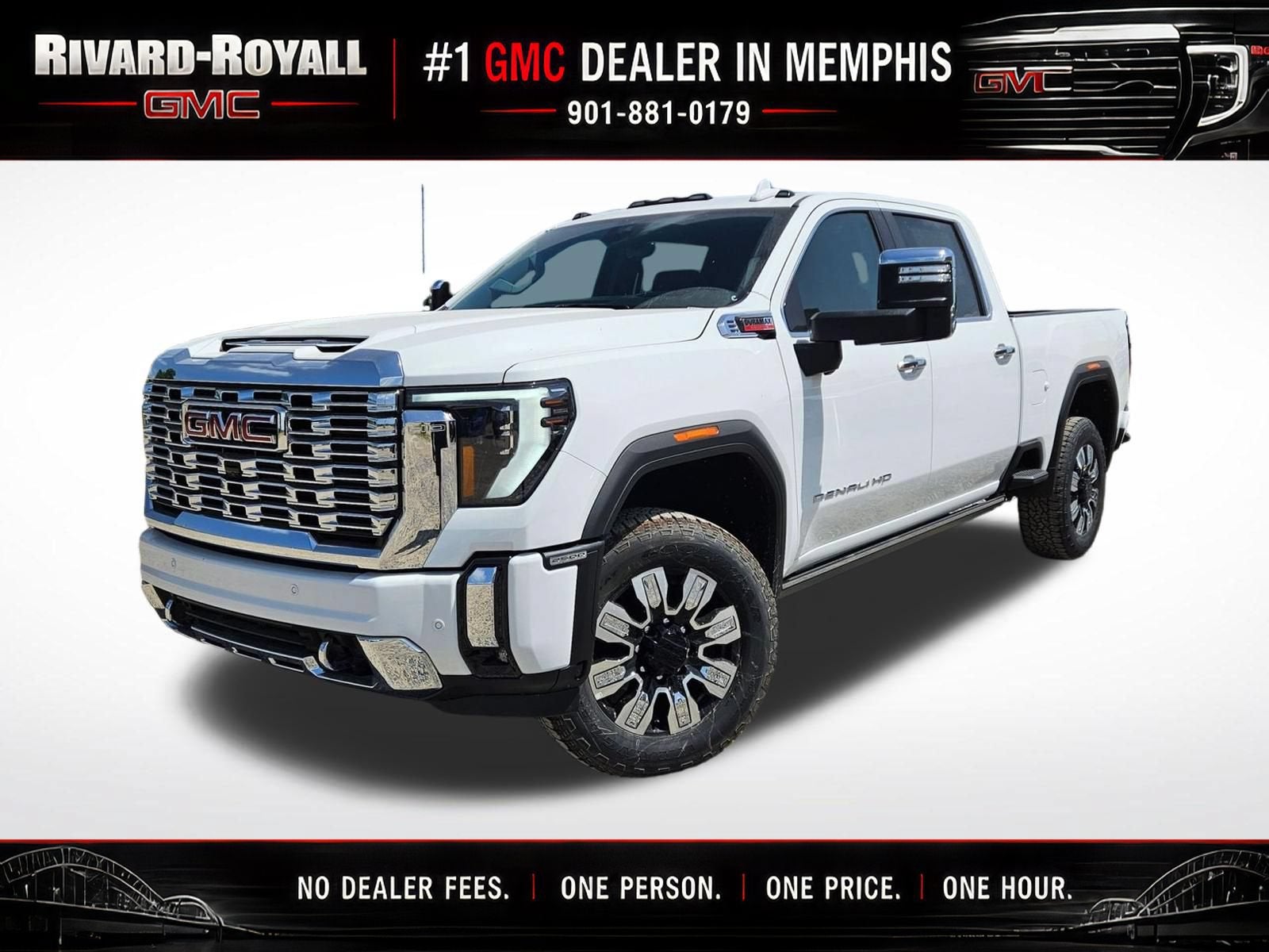 Summit White 2026 GMC Sierra 2500HD Pickup Truck Four-Wheel Drive Automatic
