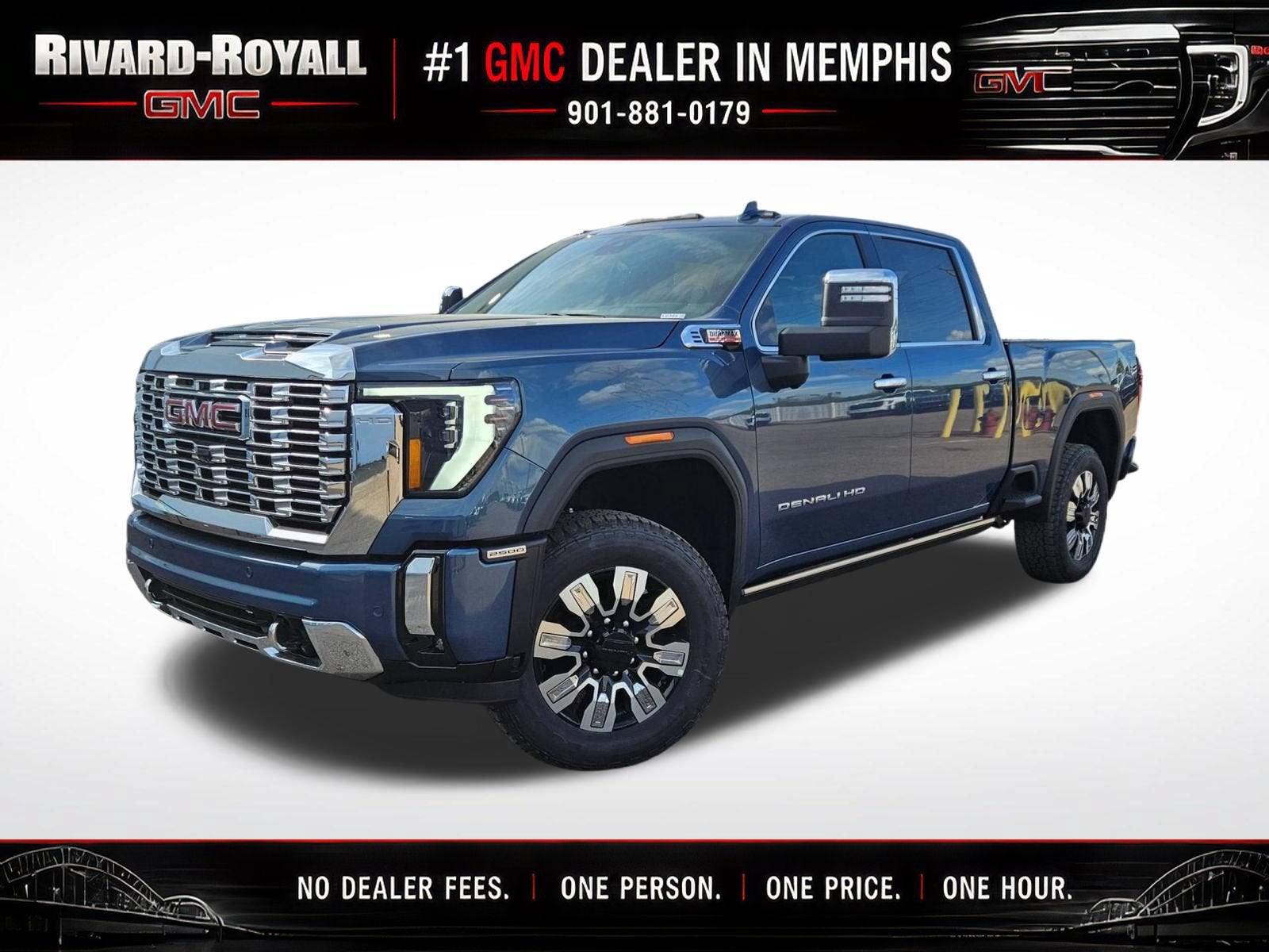 Downpour Metallic 2026 GMC Sierra 2500HD Pickup Truck Four-Wheel Drive Automatic