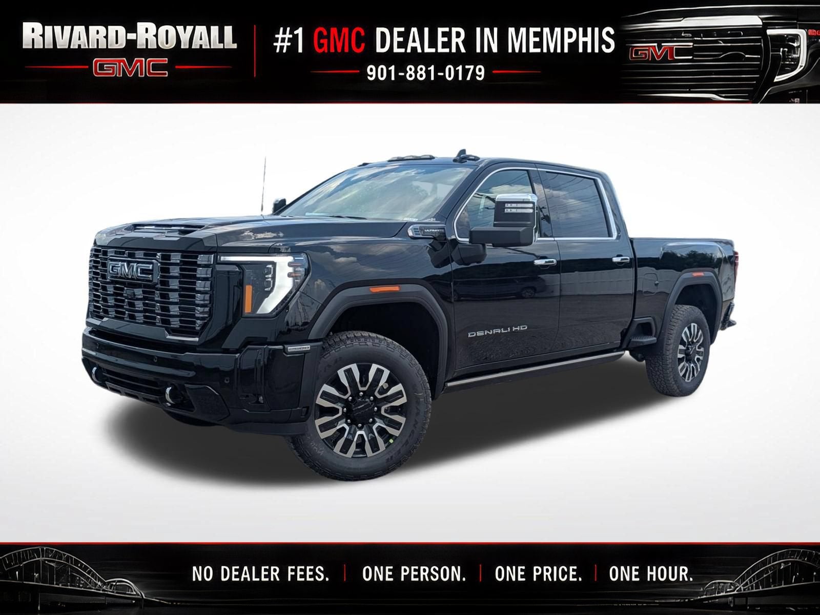 Onyx Black 2026 GMC Sierra 2500HD Pickup Truck Four-Wheel Drive Automatic