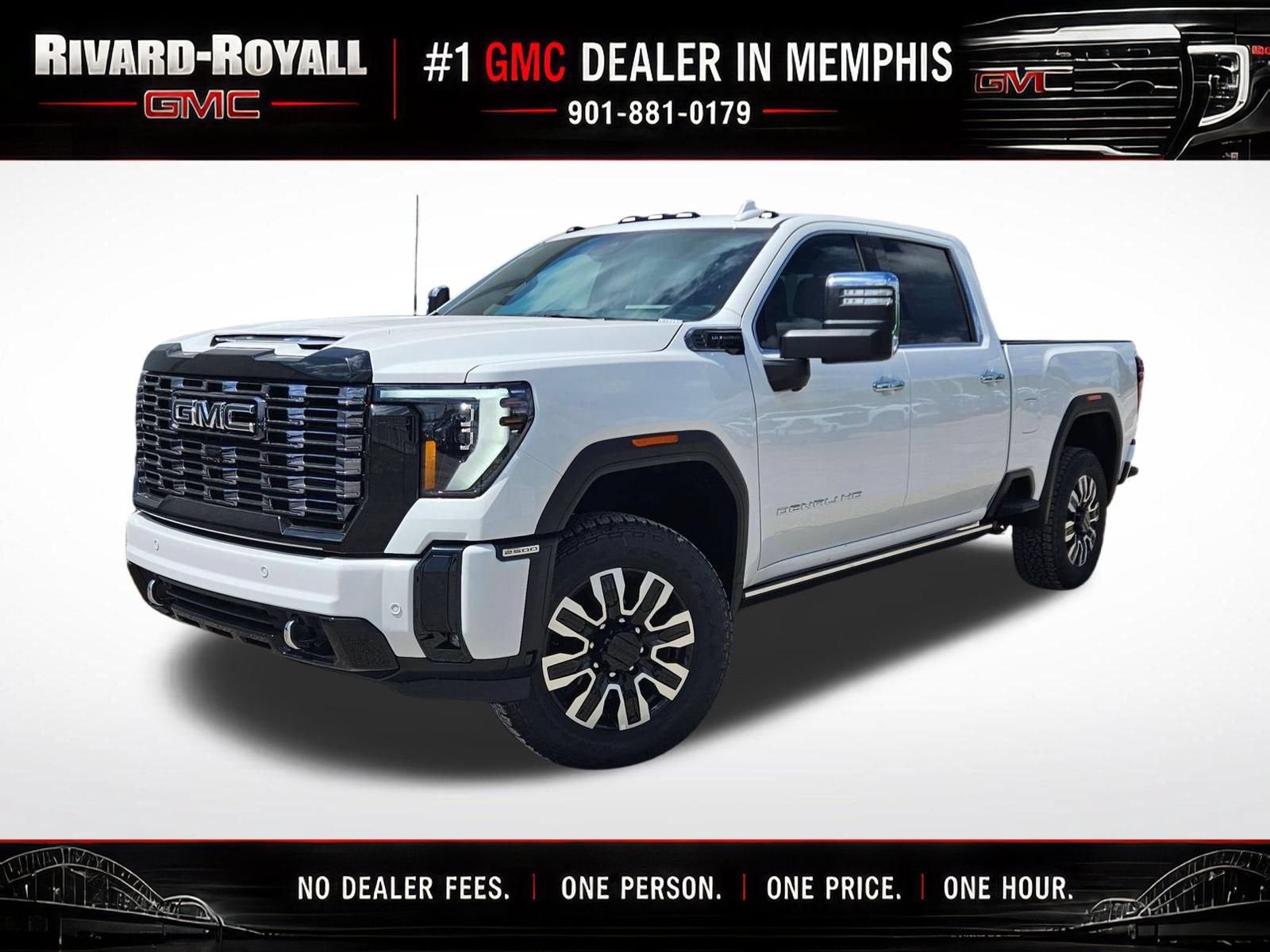 Summit White 2026 GMC Sierra 2500HD Pickup Truck Four-Wheel Drive Automatic