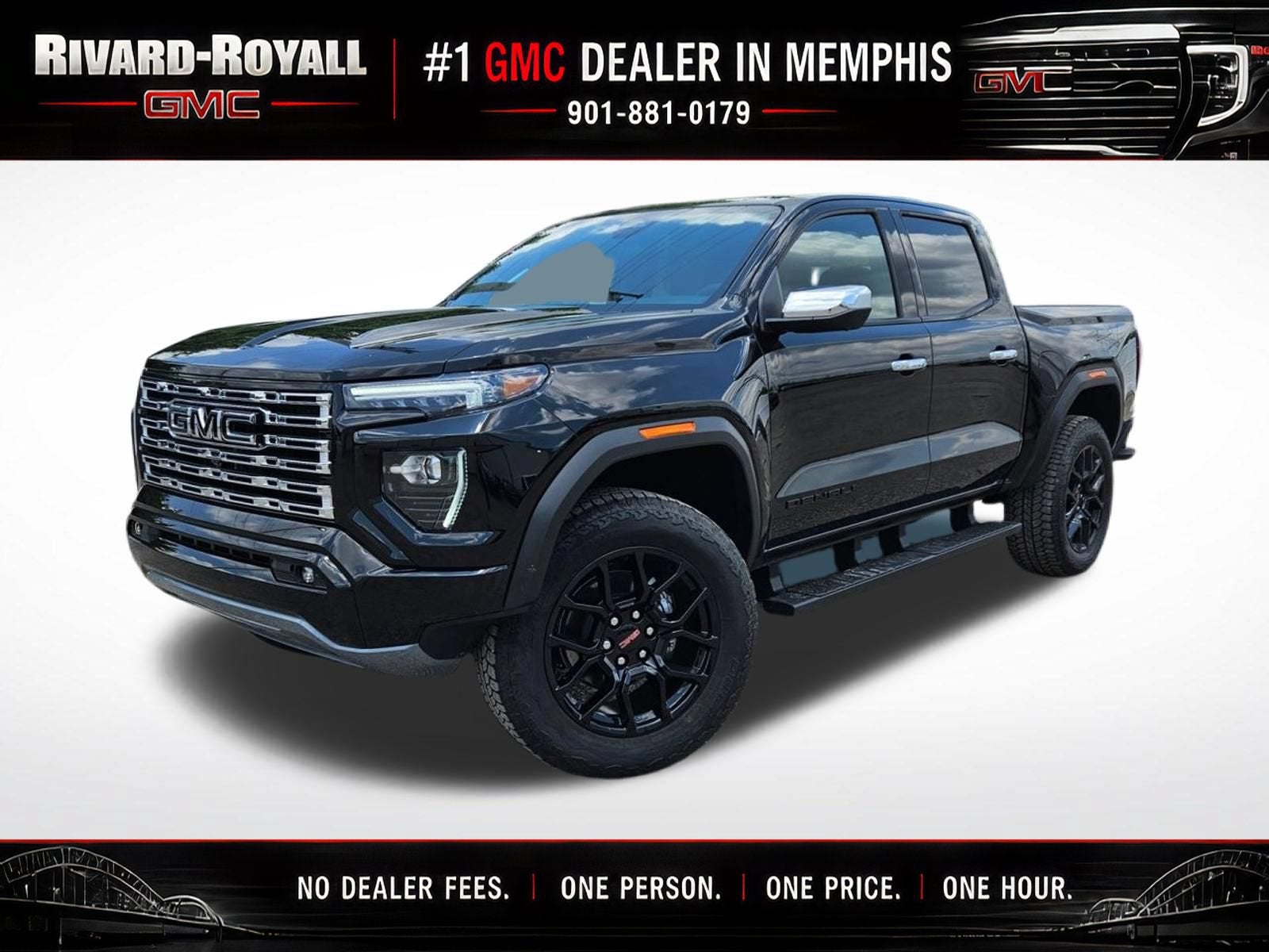 Onyx Black 2026 GMC Canyon Pickup Truck Four-Wheel Drive Automatic