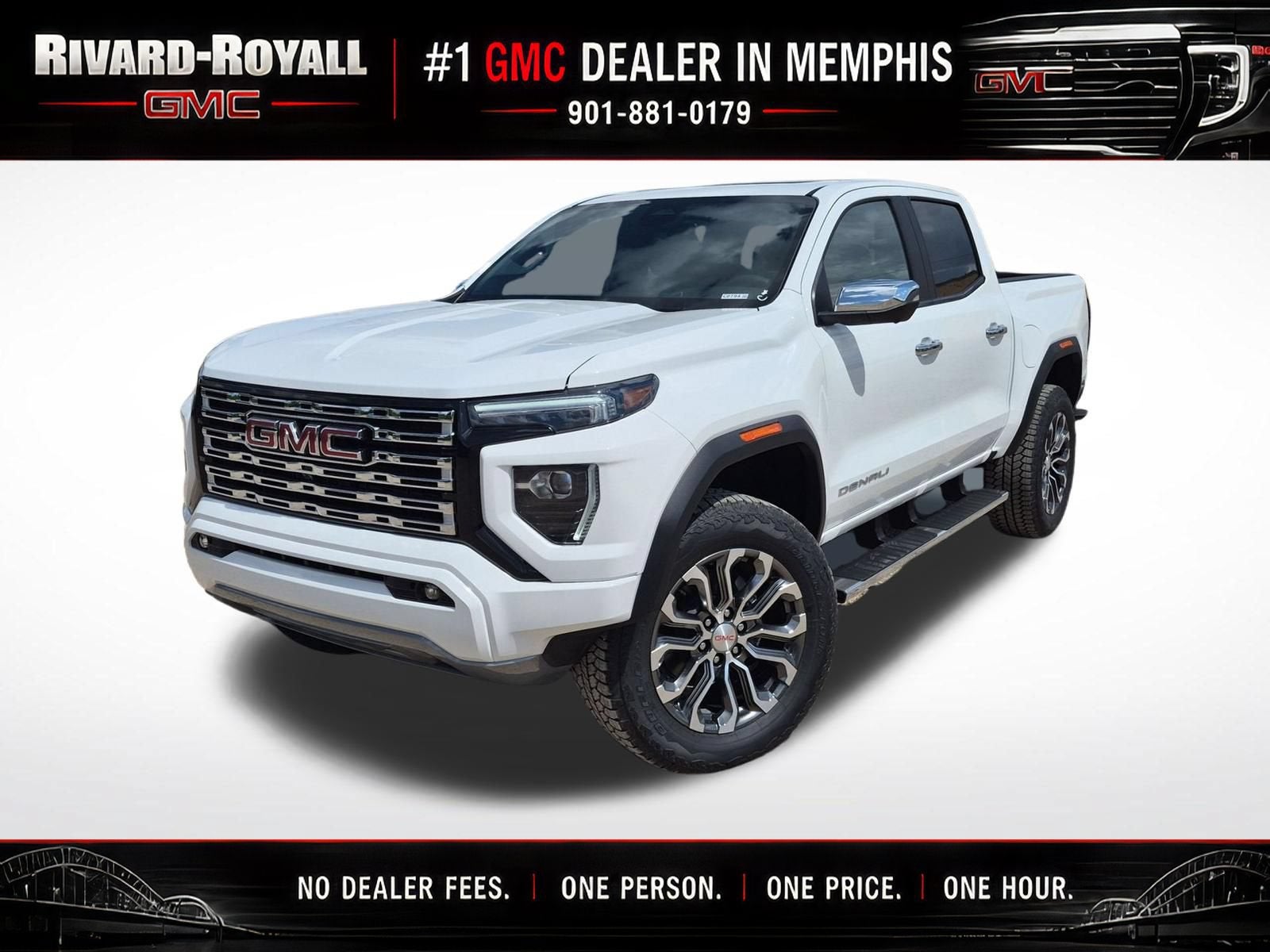 Summit White 2026 GMC Canyon Pickup Truck Four-Wheel Drive Automatic