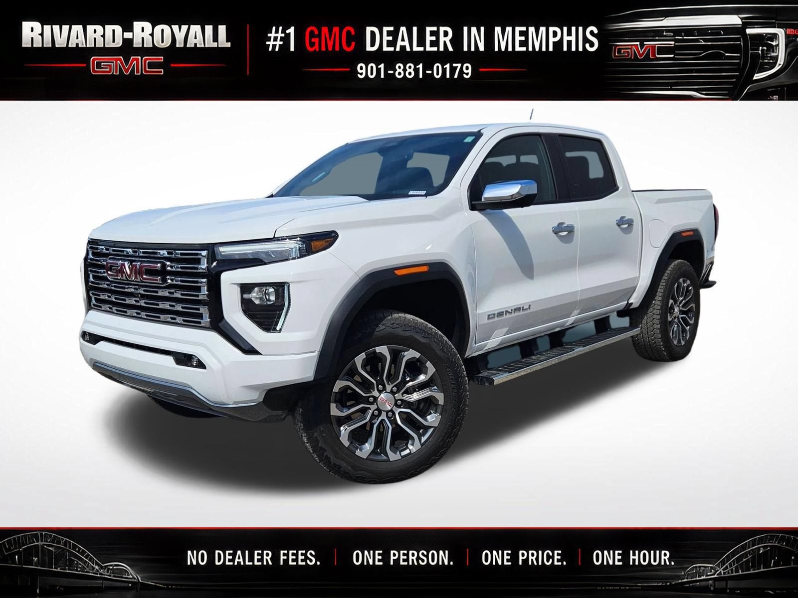 Summit White 2026 GMC Canyon Pickup Truck Four-Wheel Drive Automatic