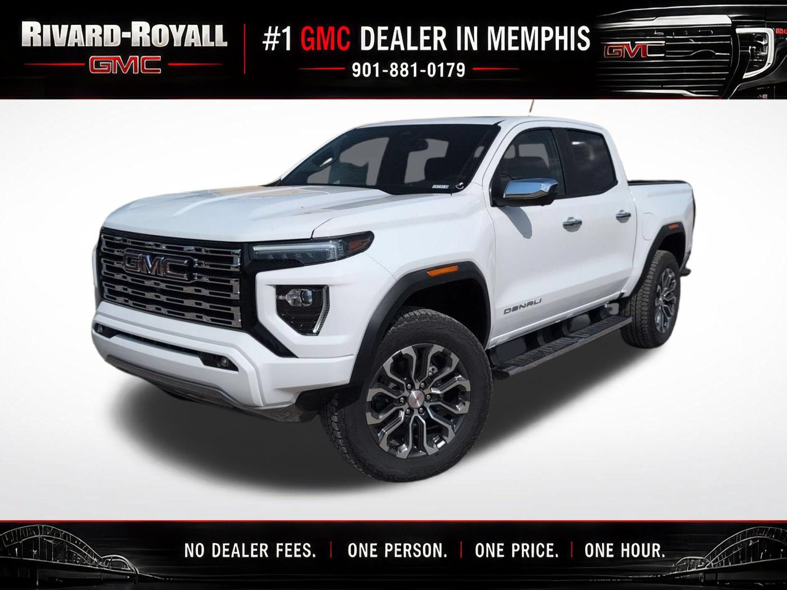Summit White 2026 GMC Canyon Pickup Truck Four-Wheel Drive Automatic