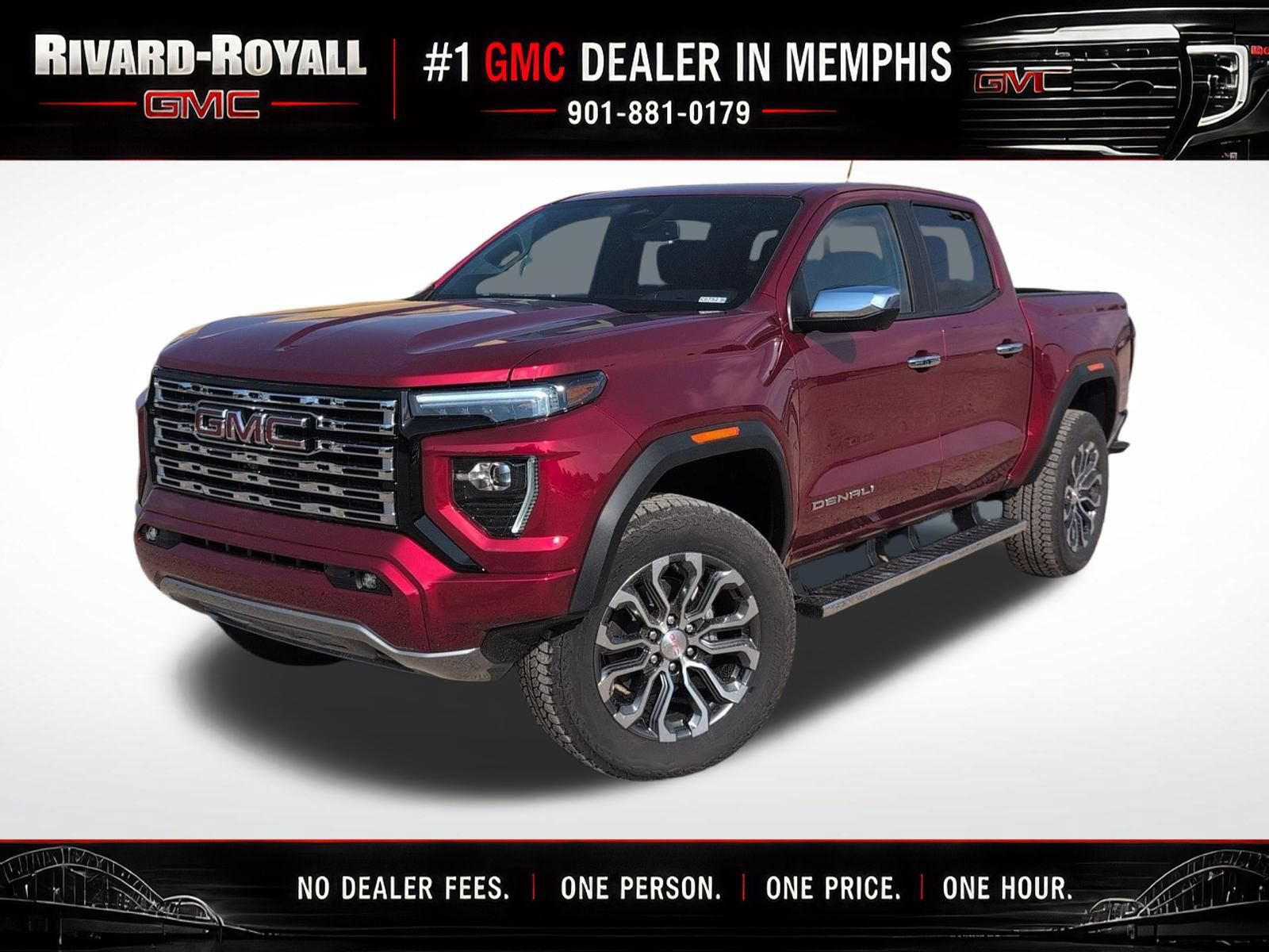 Volcanic Red Tintcoat 2026 GMC Canyon Pickup Truck Four-Wheel Drive Automatic