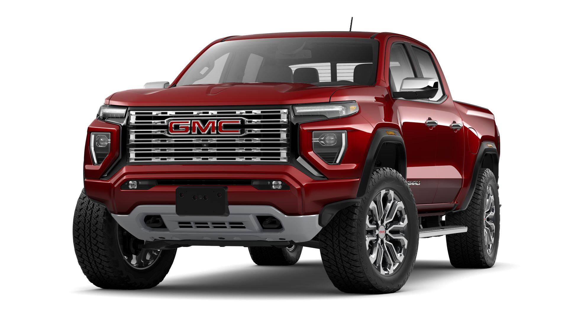 Volcanic Red Tintcoat 2026 GMC Canyon Pickup Truck Four-Wheel Drive Automatic
