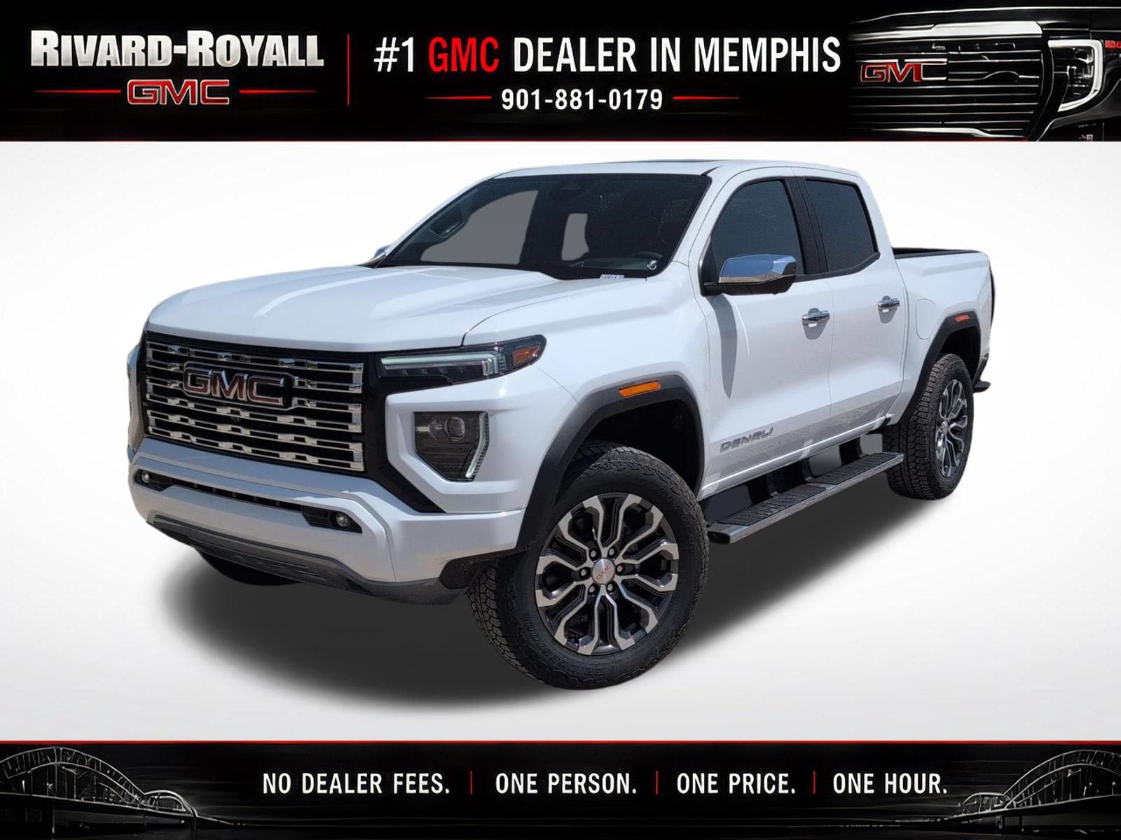 Summit White 2026 GMC Canyon Pickup Truck Four-Wheel Drive Automatic