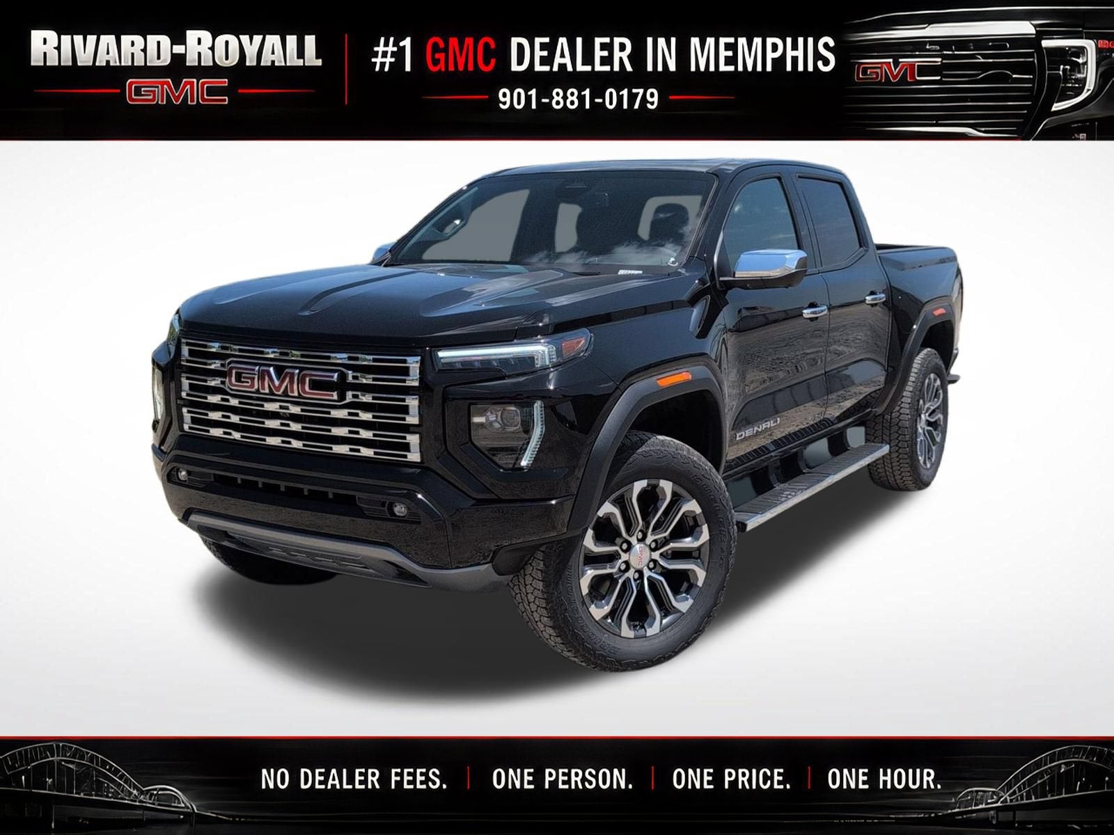 Onyx Black 2026 GMC Canyon Pickup Truck Four-Wheel Drive Automatic