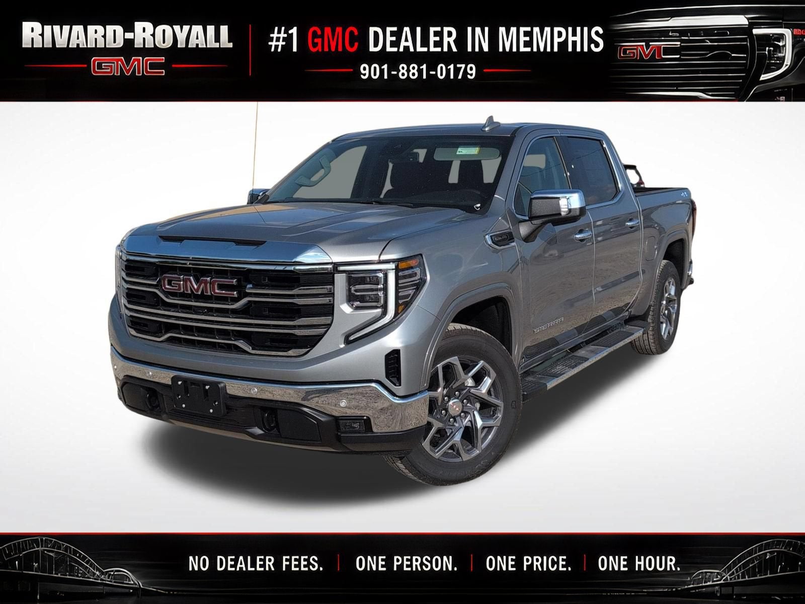 Sterling Metallic 2026 GMC Sierra 1500 Pickup Truck Four-Wheel Drive Automatic