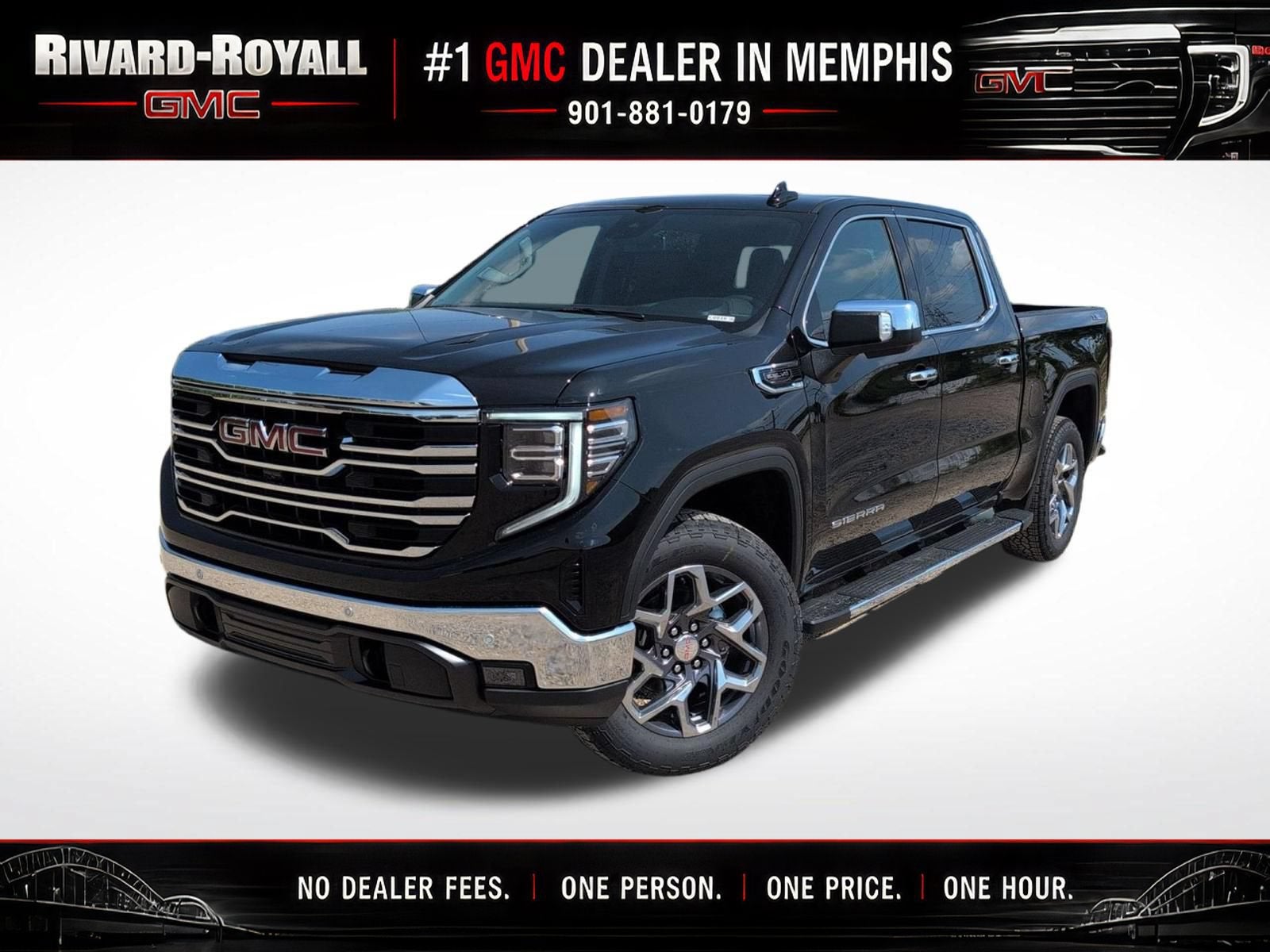 Onyx Black 2026 GMC Sierra 1500 Pickup Truck Four-Wheel Drive Automatic